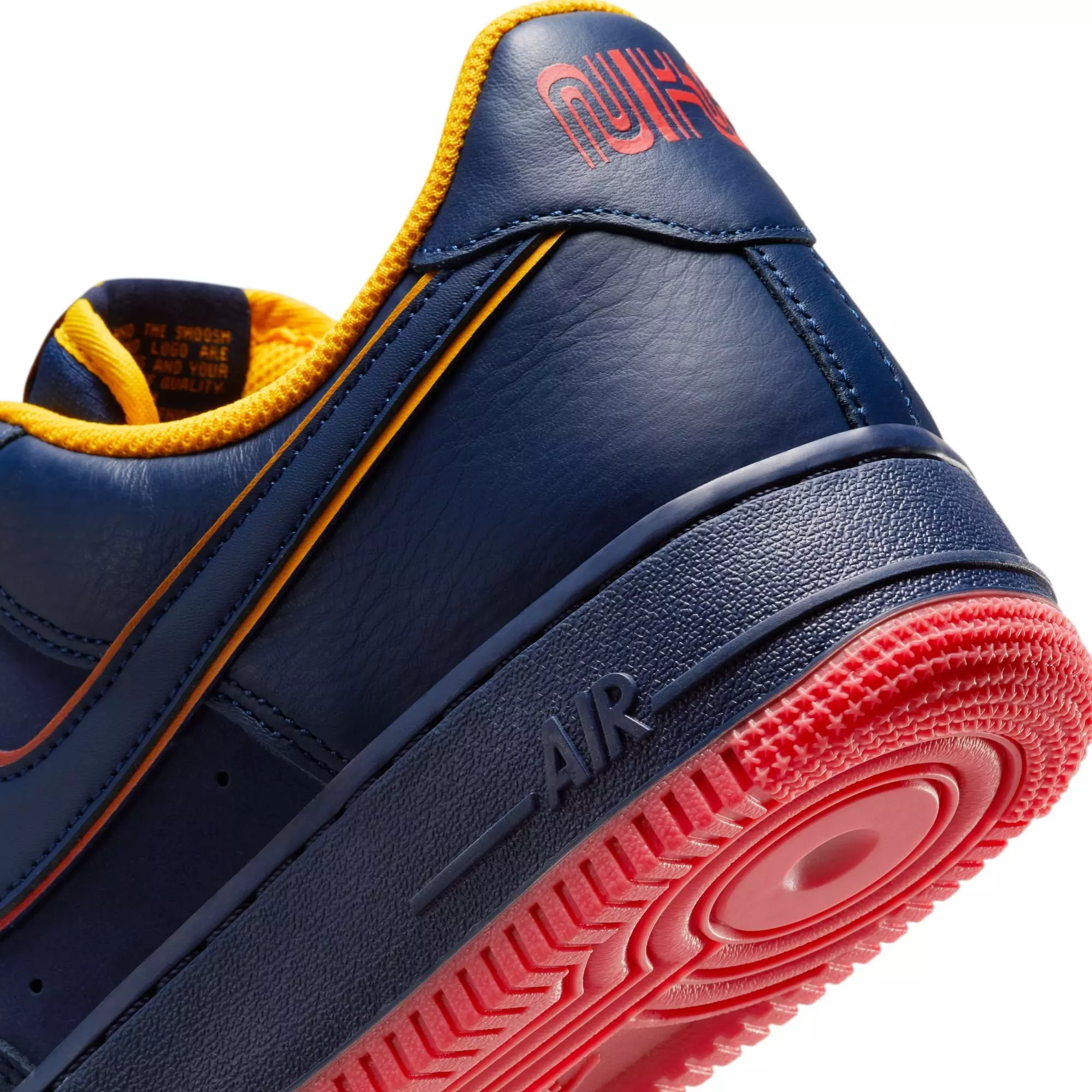 Nike Air Force 1 '07 LV8 "Retro Pack" Men's Shoe - MIDNIGHT NAVY/CRIMSON