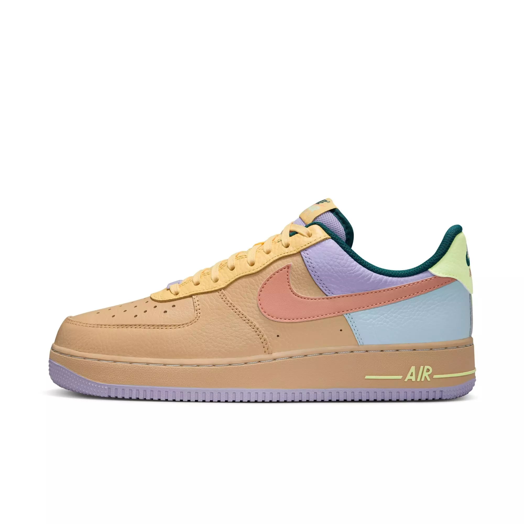 Nike Air Force 1 '07 "Easter" Men's Shoe - SESAME/APRICOT AGATE/HYDRANGEAS