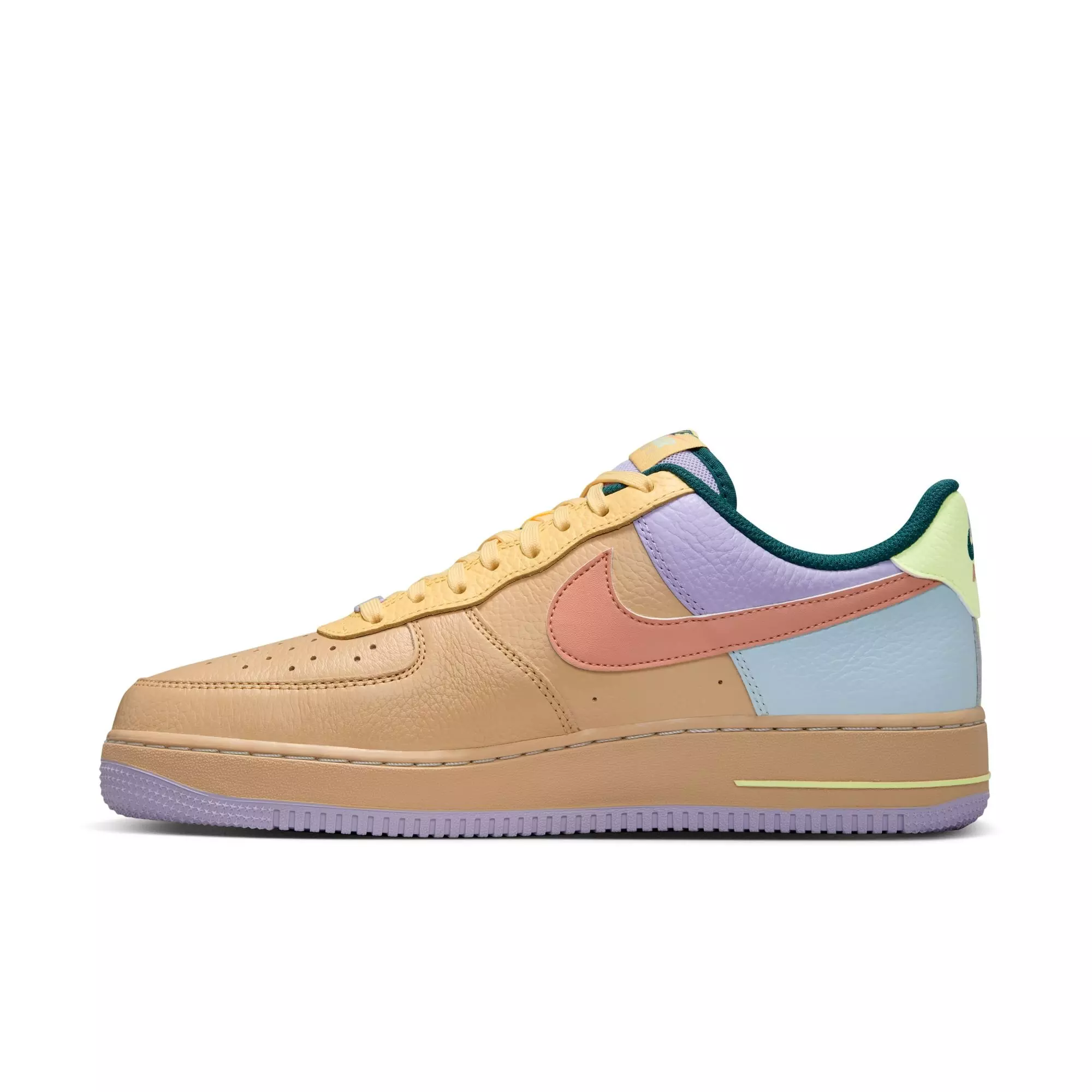 Nike Air Force 1 '07 "Easter" Men's Shoe - SESAME/APRICOT AGATE/HYDRANGEAS