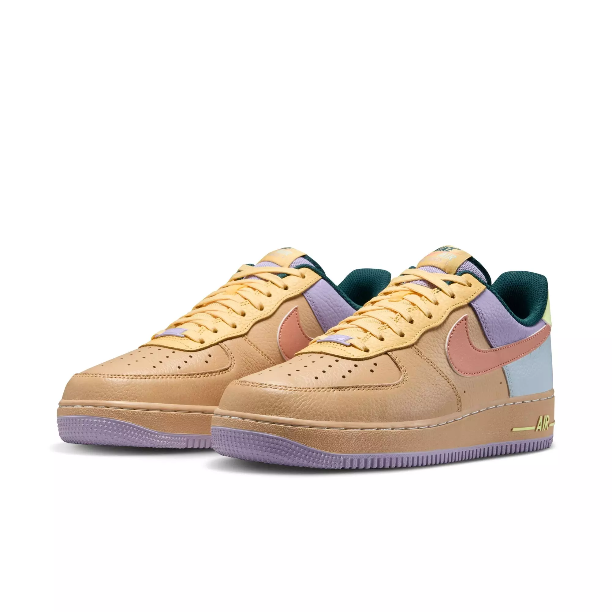 Nike Air Force 1 '07 "Easter" Men's Shoe - SESAME/APRICOT AGATE/HYDRANGEAS