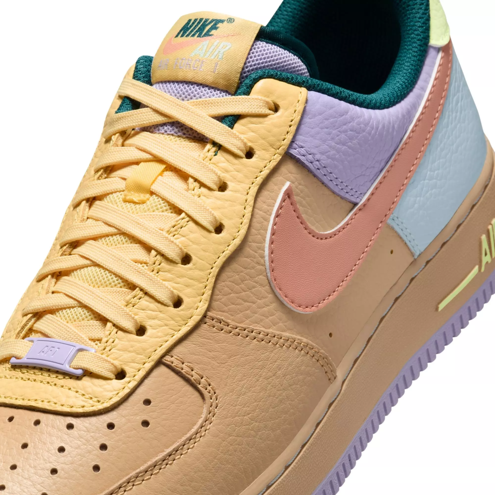 Nike Air Force 1 '07 "Easter" Men's Shoe - SESAME/APRICOT AGATE/HYDRANGEAS
