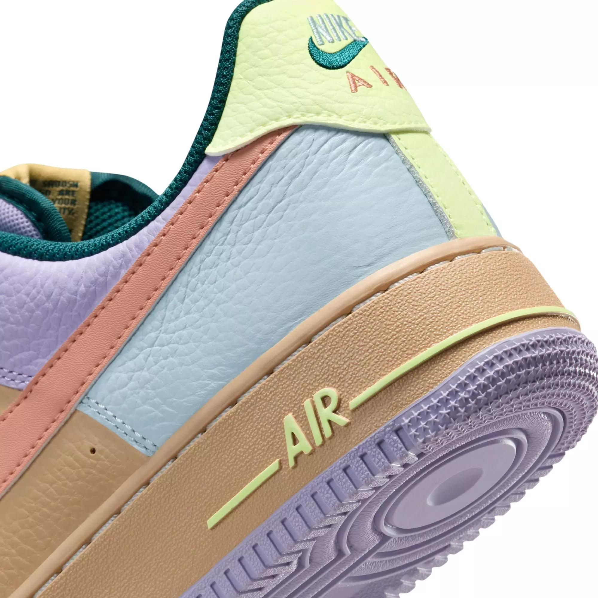 Nike Air Force 1 '07 "Easter" Men's Shoe - SESAME/APRICOT AGATE/HYDRANGEAS