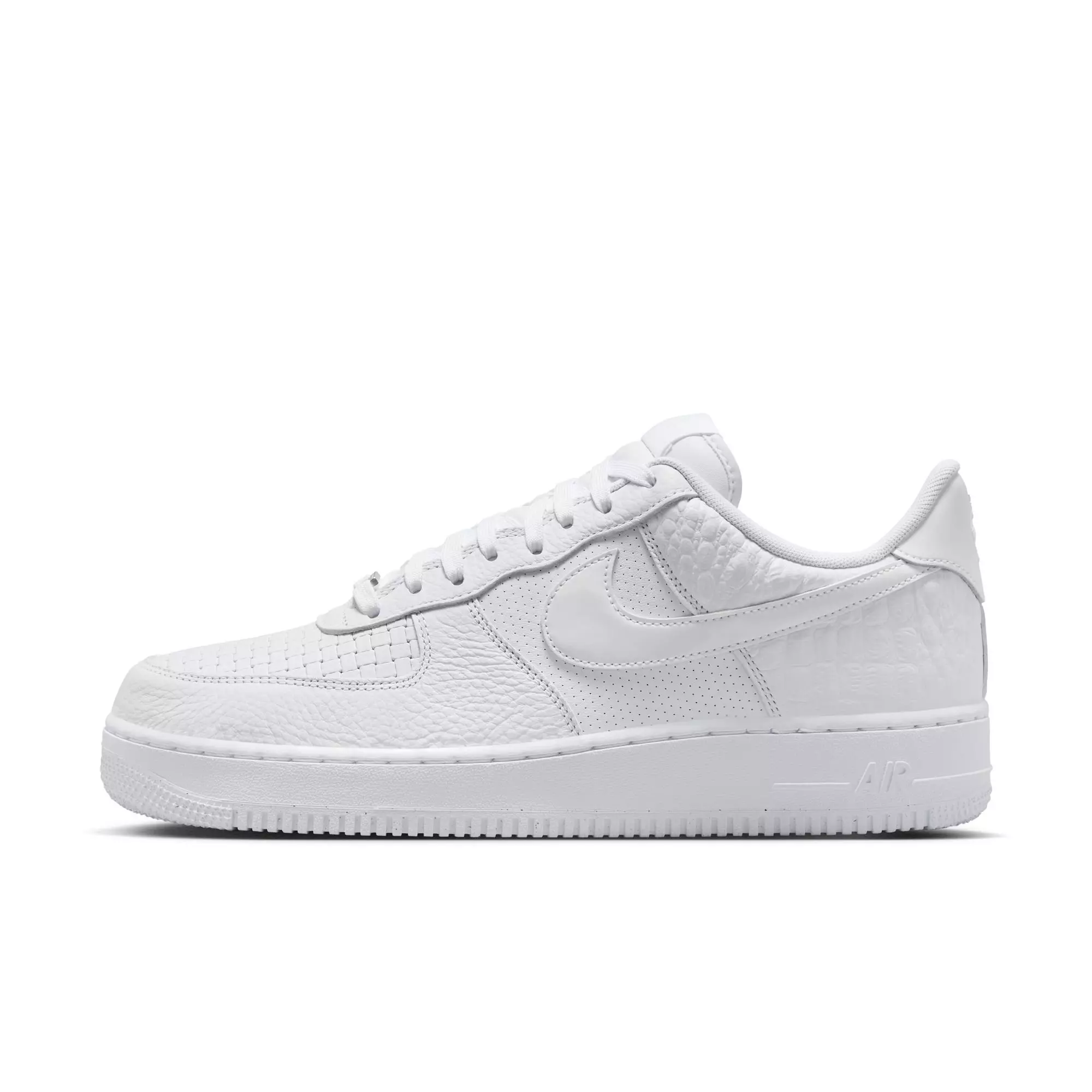 Nike Air Force 1 '07 LX "White Prints" Men's Shoe - WHITE