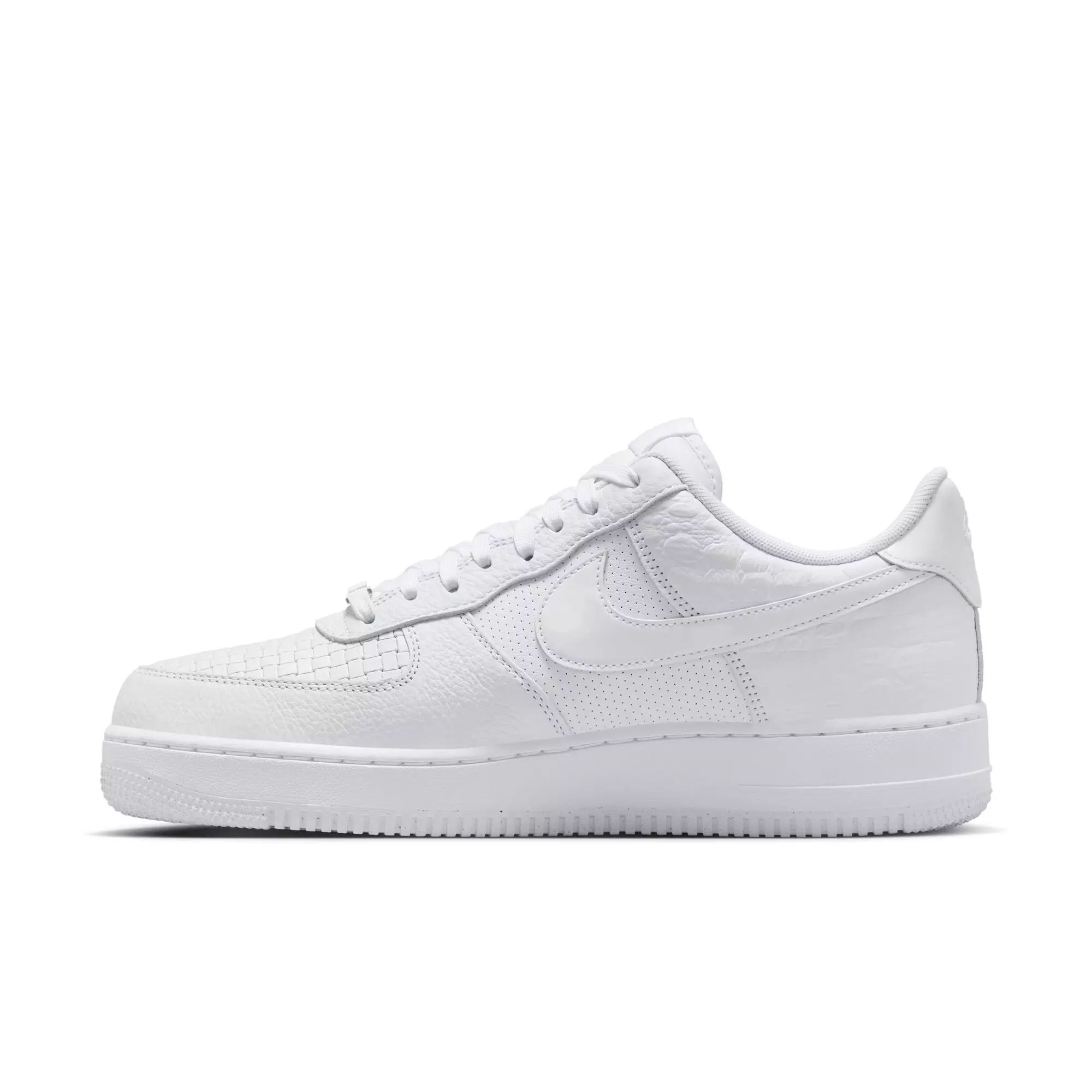 Nike Air Force 1 '07 LX "White Prints" Men's Shoe - WHITE