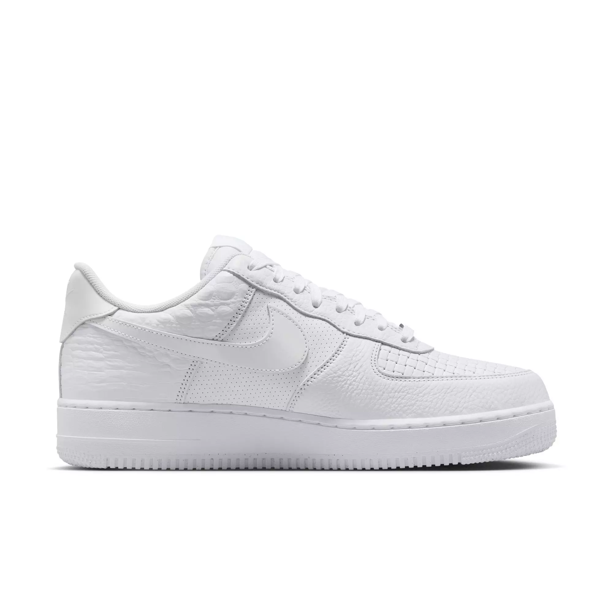 Nike Air Force 1 '07 LX "White Prints" Men's Shoe - WHITE