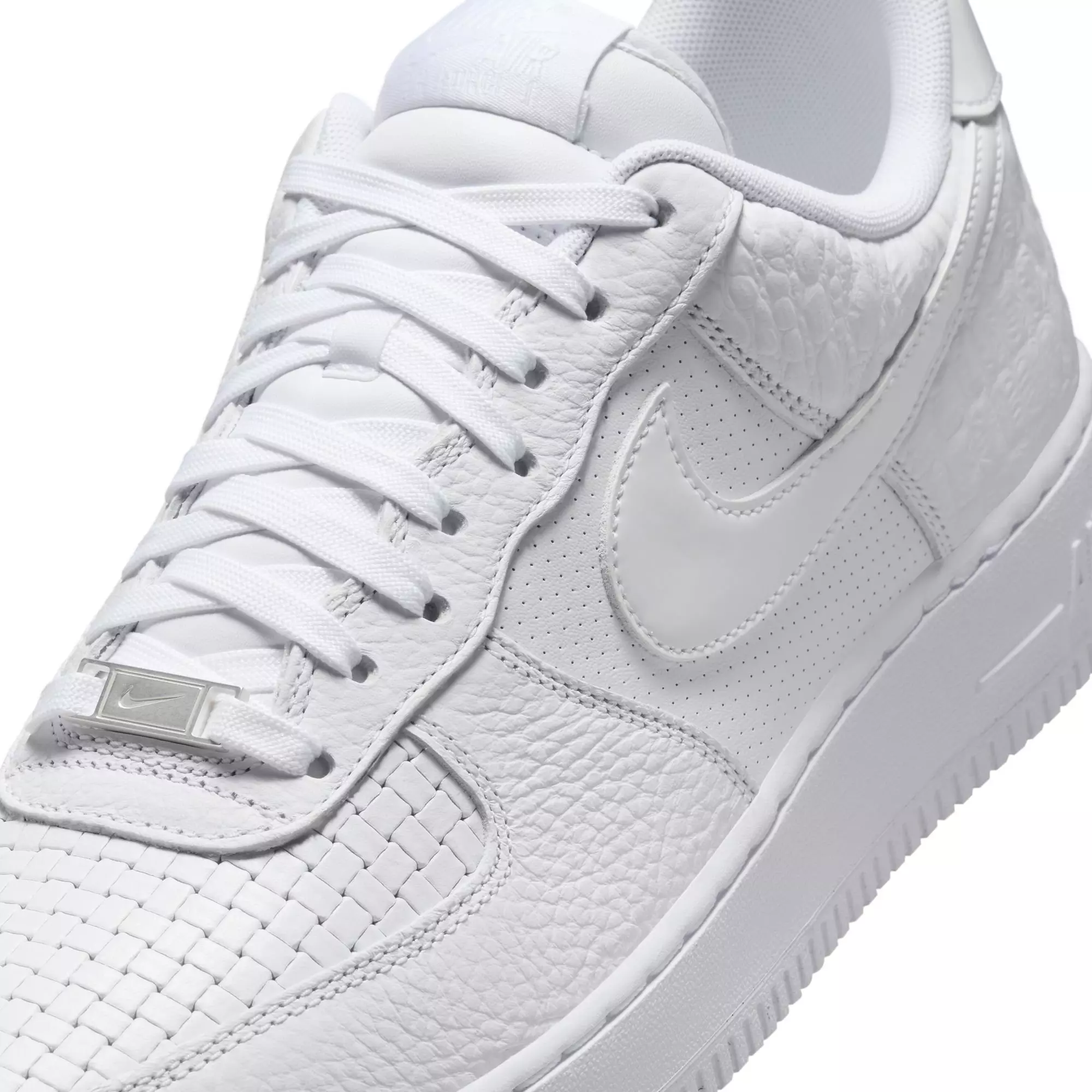 Nike Air Force 1 '07 LX "White Prints" Men's Shoe - WHITE