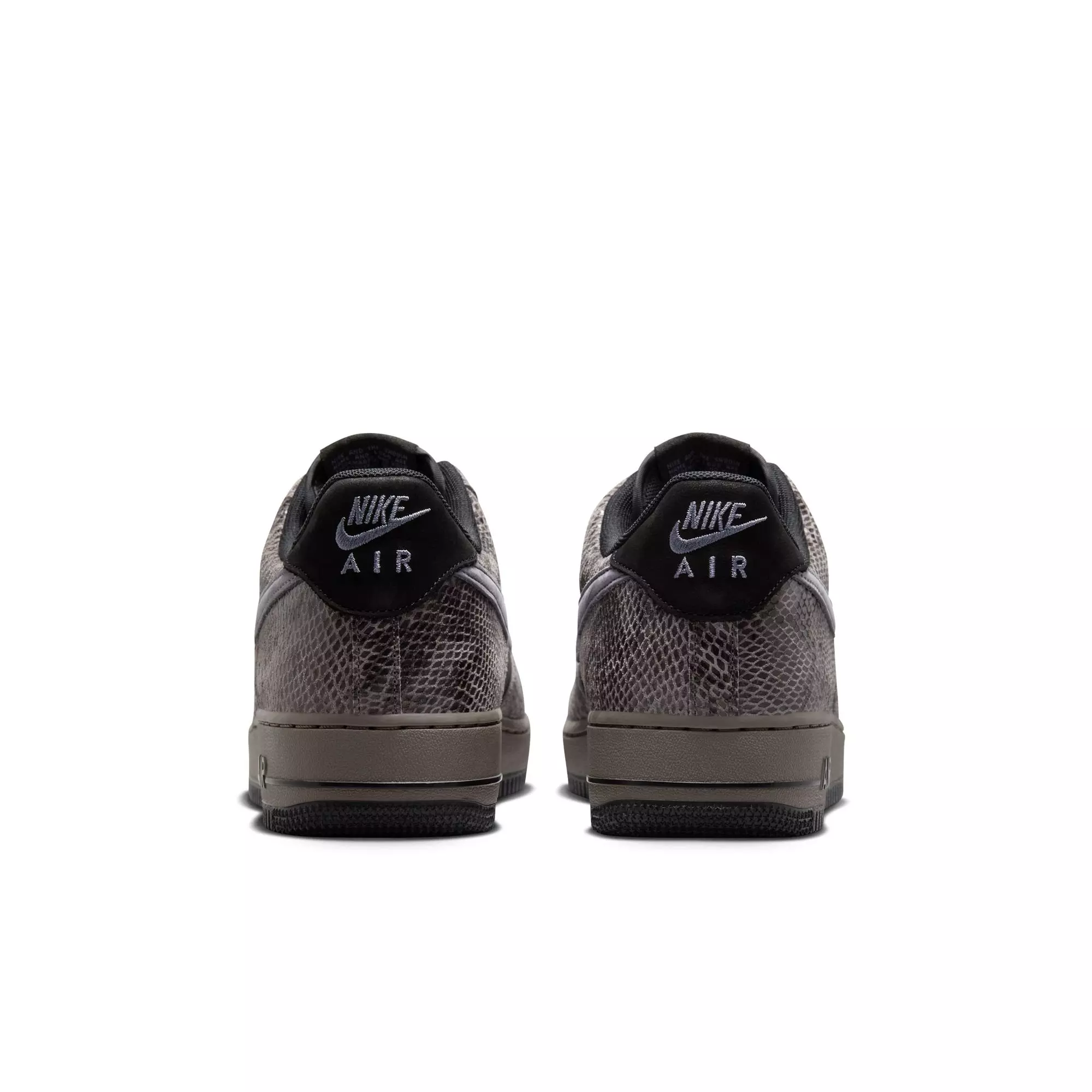 Nike Air Force 1 '07 LV8 "Snakeskin" Men's Shoe - OFF NOIR/LIGHT CARBON/CAVE STONE