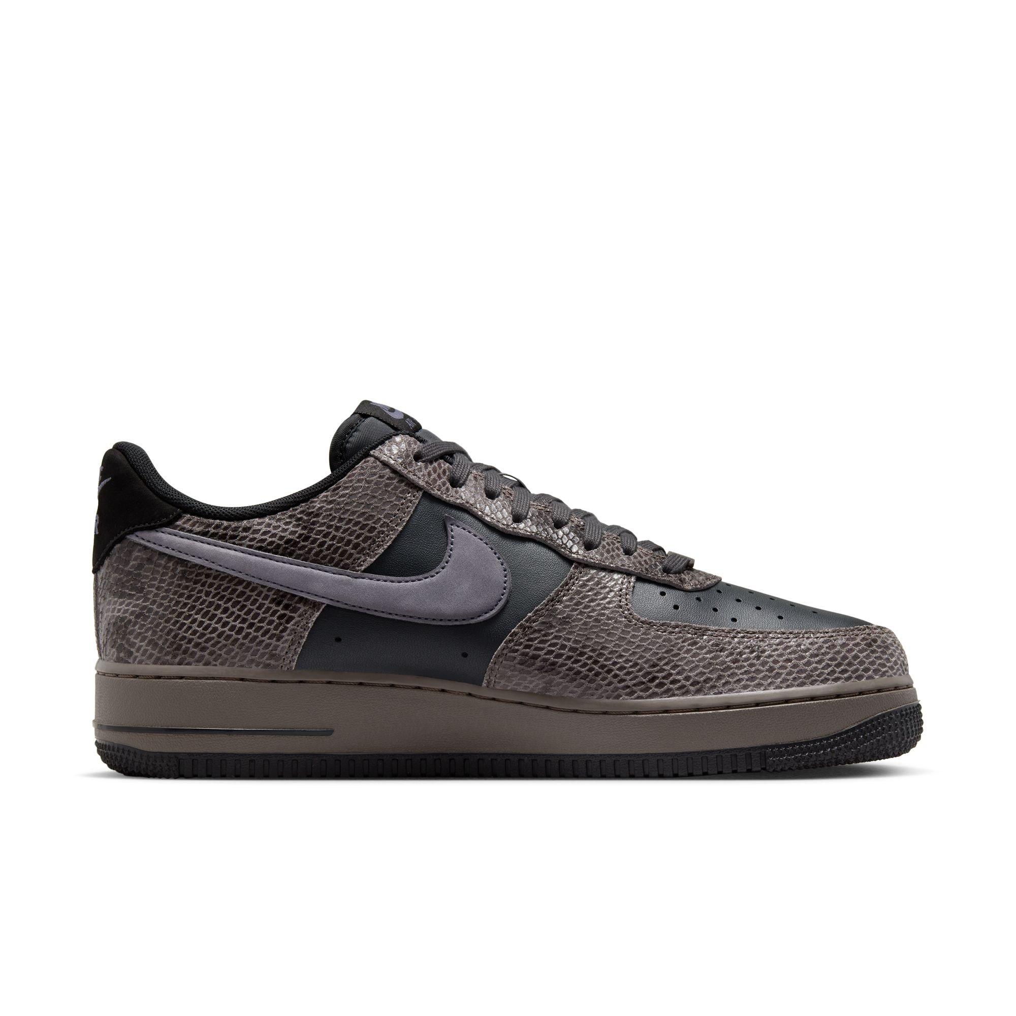 Nike Air Force 1 '07 LV8 "Snakeskin" Men's Shoe - OFF NOIR/LIGHT CARBON/CAVE STONE Thumbnail View 2