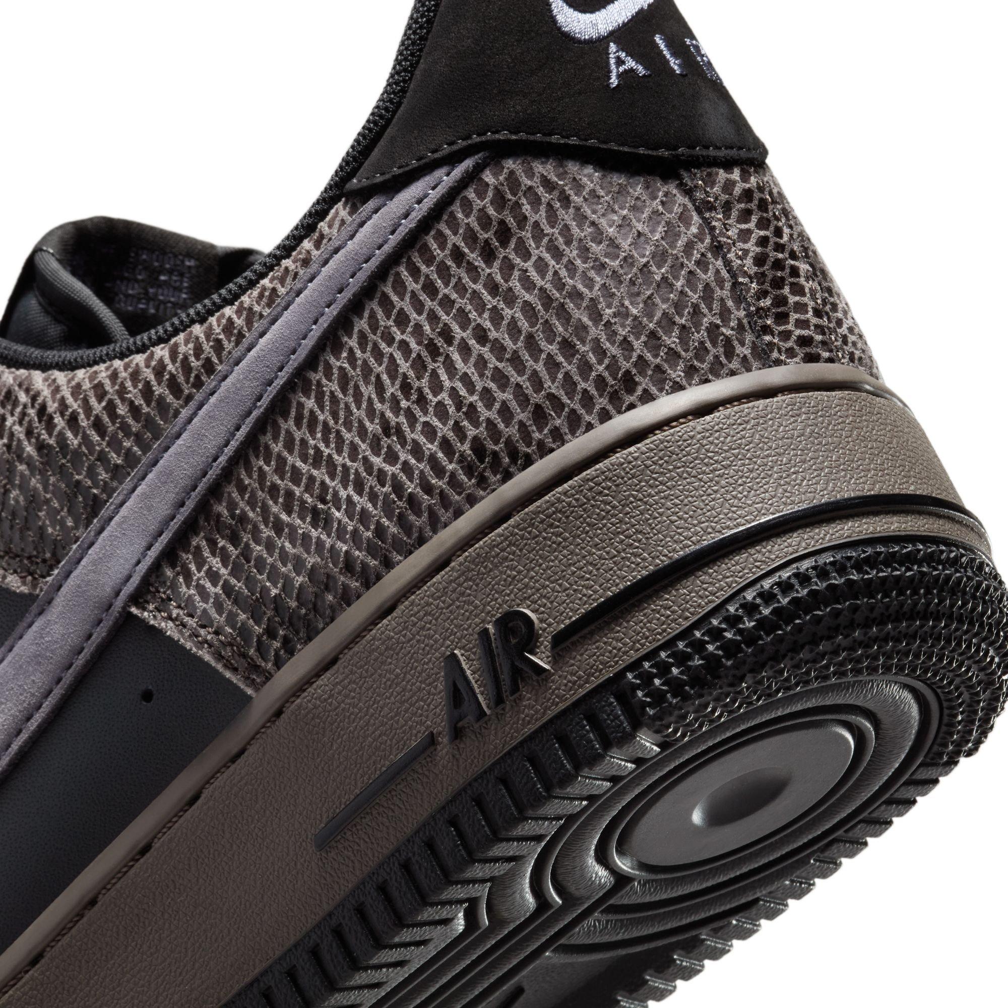 Nike Air Force 1 '07 LV8 "Snakeskin" Men's Shoe - OFF NOIR/LIGHT CARBON/CAVE STONE Thumbnail View 5