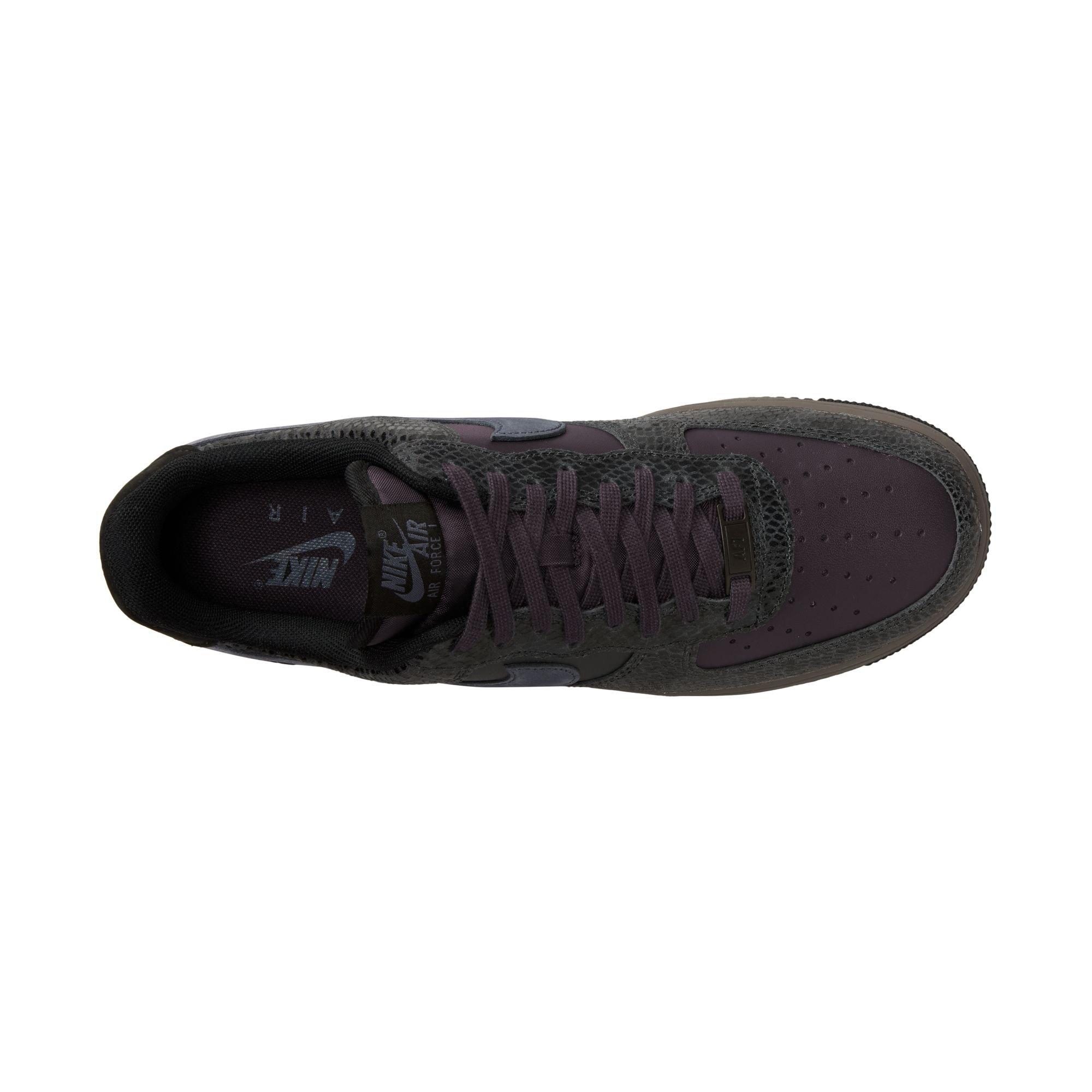 Nike Air Force 1 '07 LV8 "Snakeskin" Men's Shoe - OFF NOIR/LIGHT CARBON/CAVE STONE Thumbnail View 10