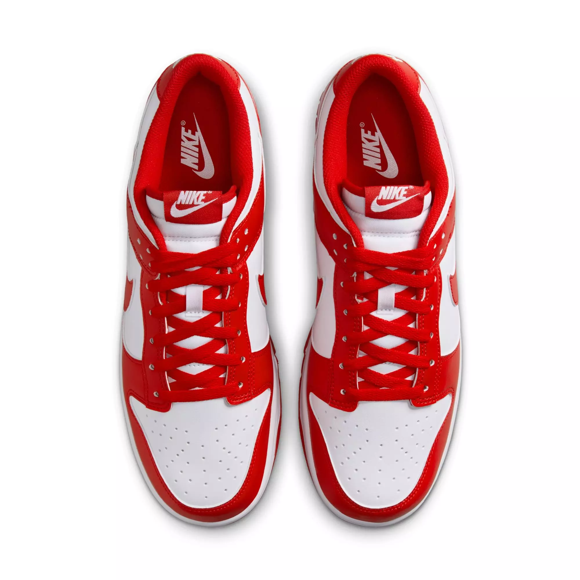 Nike Dunk Low "St. John's" Men's Shoe - WHITE/UNIVERSITY RED