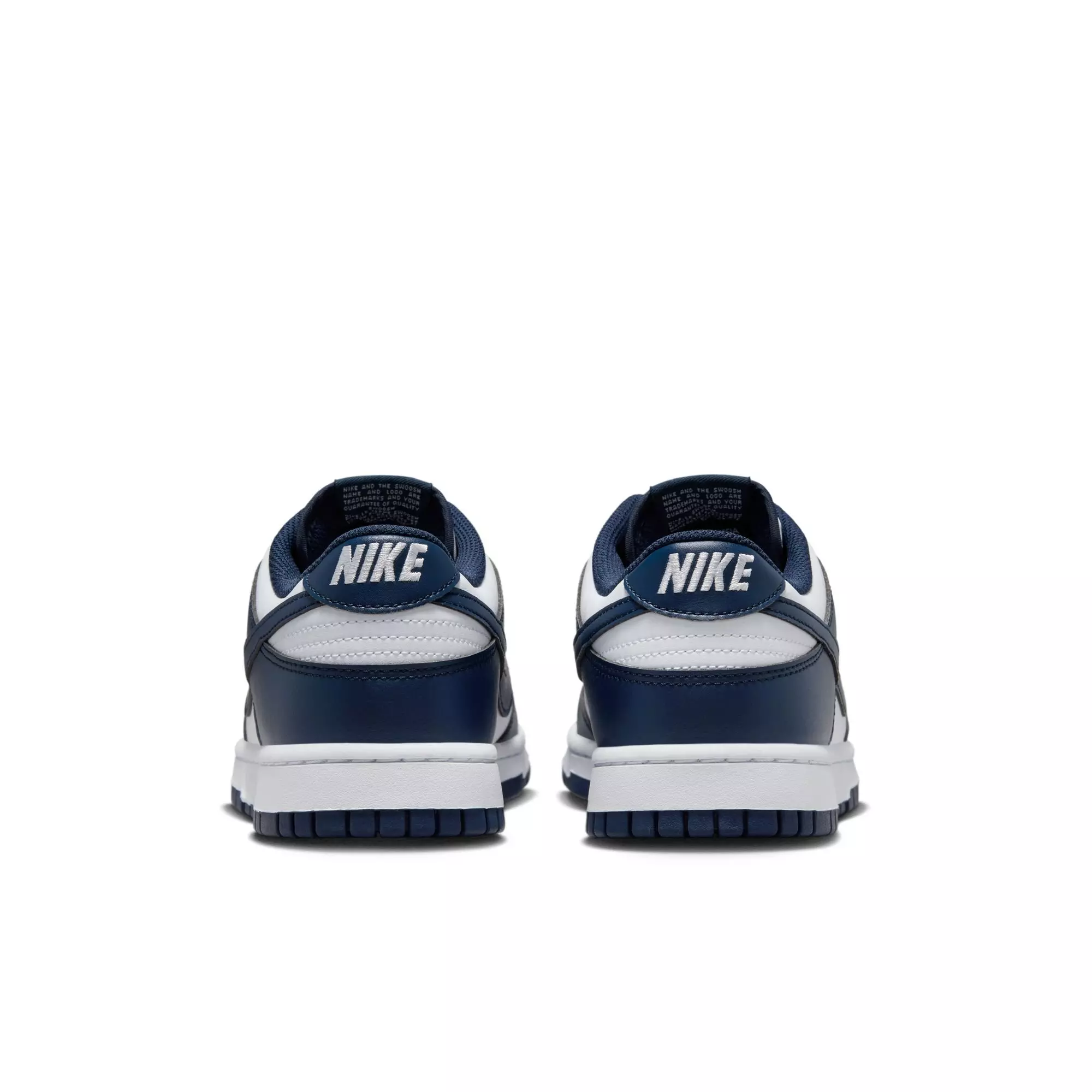 Nike Dunk Low Retro "White/Midnight Navy" Men's Shoe - WHITE/NAVY