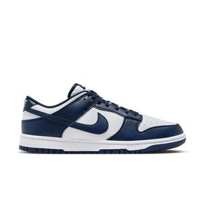 Nike Dunk Low Retro "White/Midnight Navy" Men's Shoe