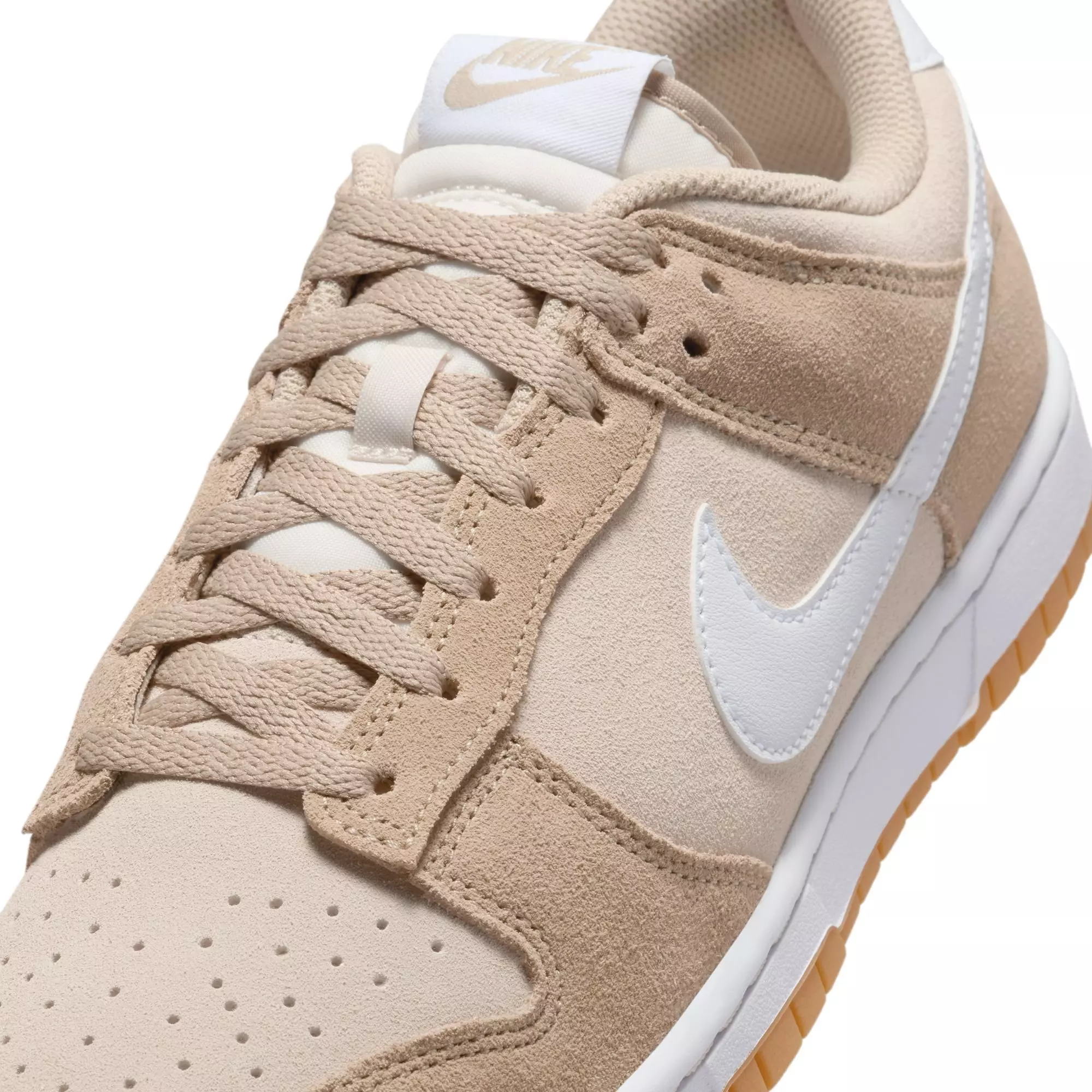 Nike Dunk Low Retro SE "Pale Ivory/White/Lt Orewood Brn" Men's Shoe - IVORY