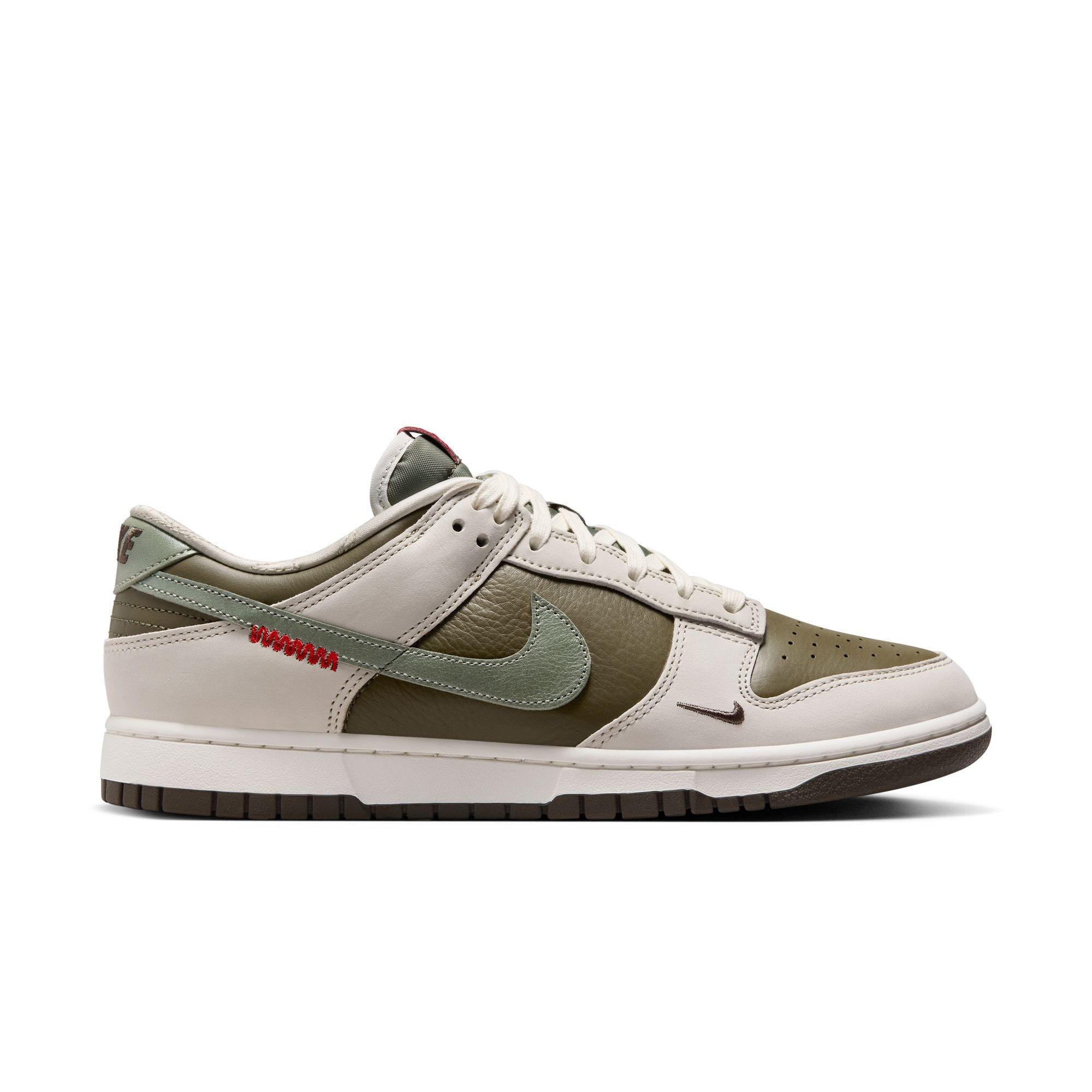 Nike Dunk Low Retro "Medium Olive/Jade Horizon/Sail/Ironstone" Men's Shoe - OLIVE