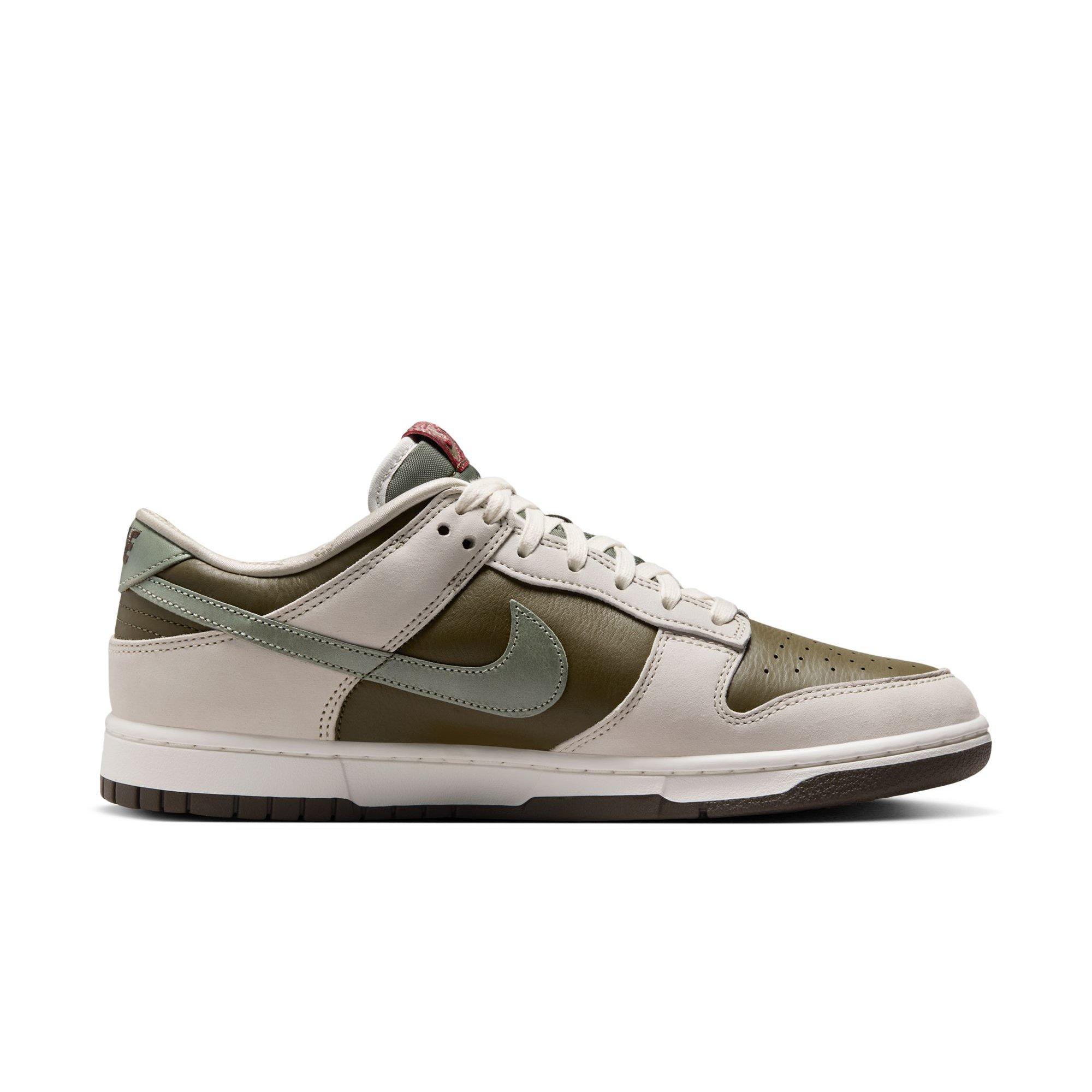 Nike Dunk Low Retro Men's "Medium Olive/Jade Horizon/Sail/Ironstone" Shoe