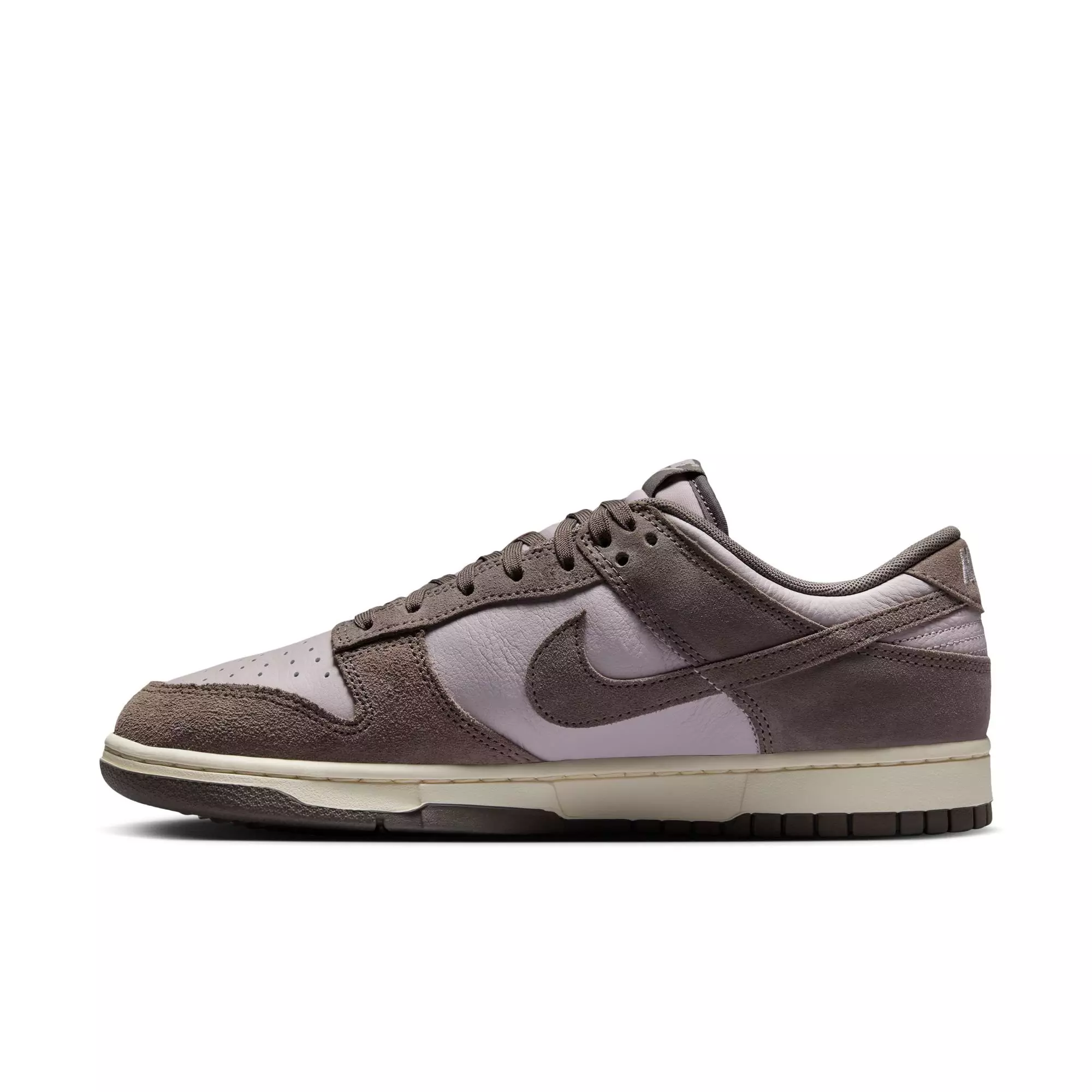 Nike Dunk Low Retro SE Leather "Platinum Violet/Cave Stone/Pale Ivory" Men's Shoe
