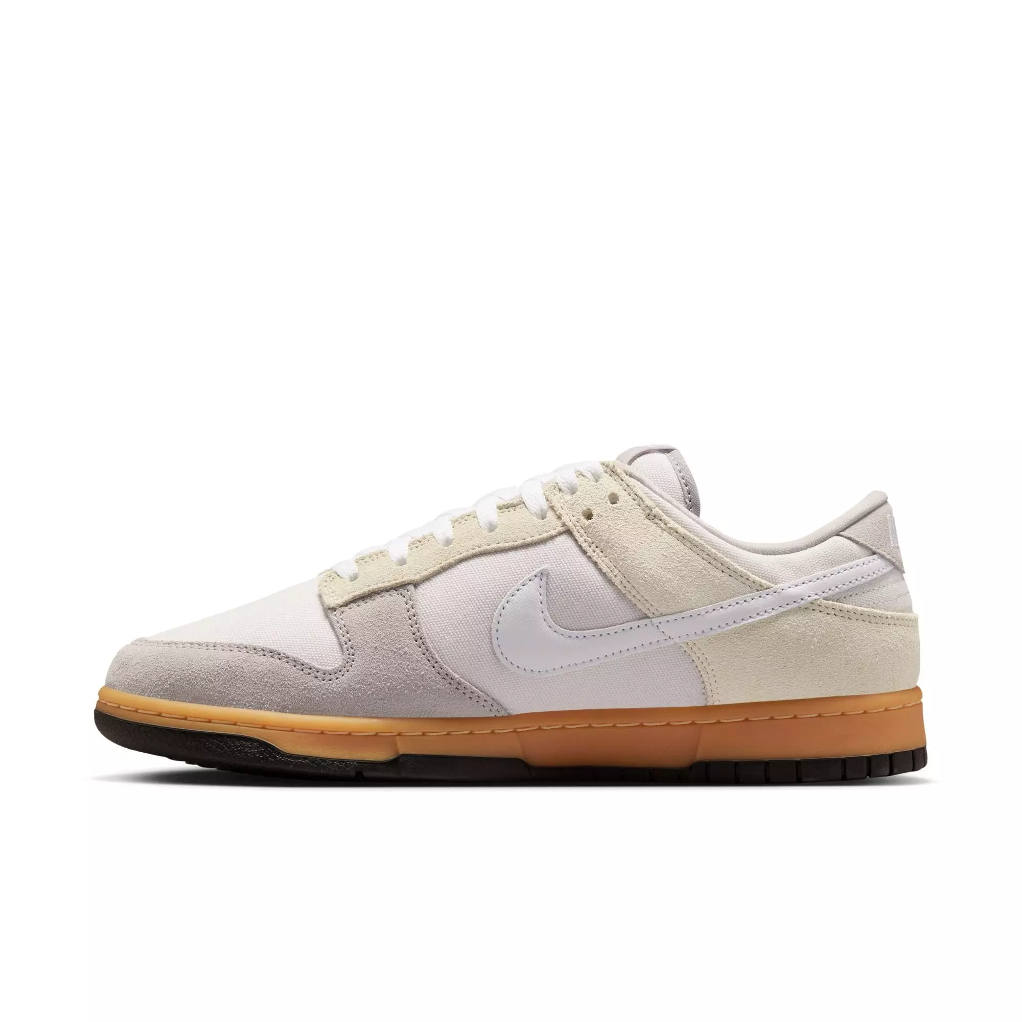 Nike Dunk Low "Phantom/White/College Grey/Lt Khaki" Men's Shoe - WHITE/TAN