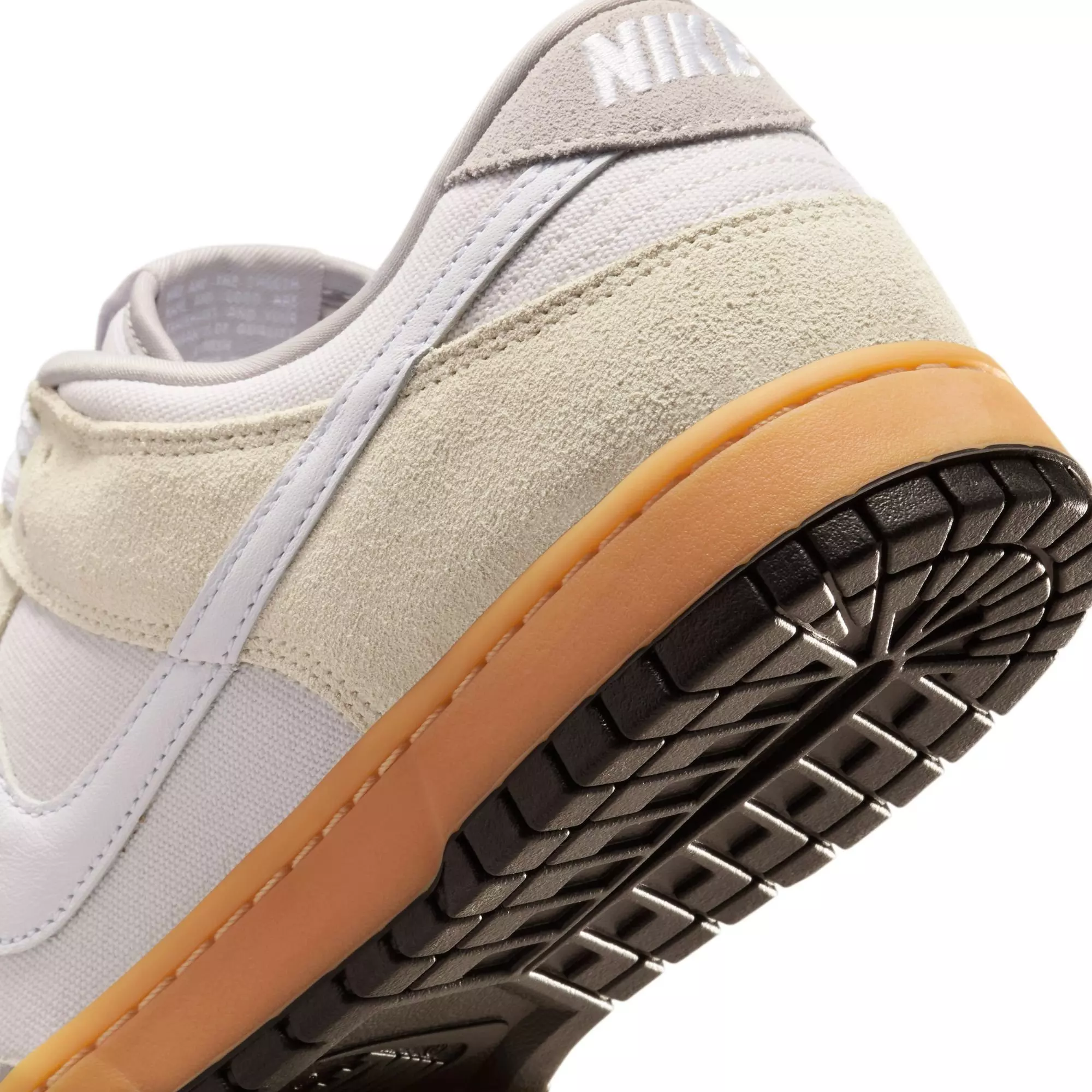 Nike Dunk Low "Phantom/White/College Grey/Lt Khaki" Men's Shoe - WHITE/TAN
