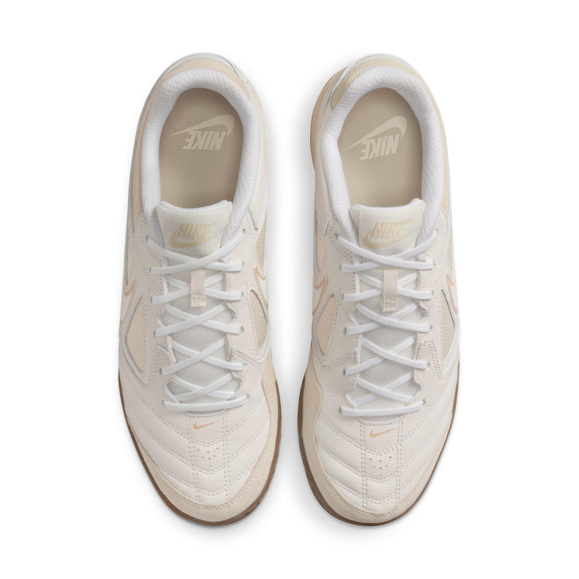 Nike Gato "Sail/Lt Khaki/White/Gum Dark Brown" Men's Shoe - WHITE Thumbnail View 6