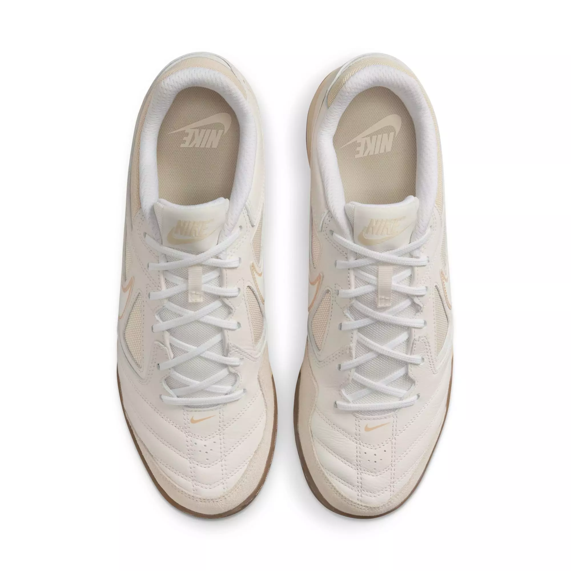 Nike Gato "Sail/Lt Khaki/White/Gum Dark Brown" Men's Shoe - WHITE