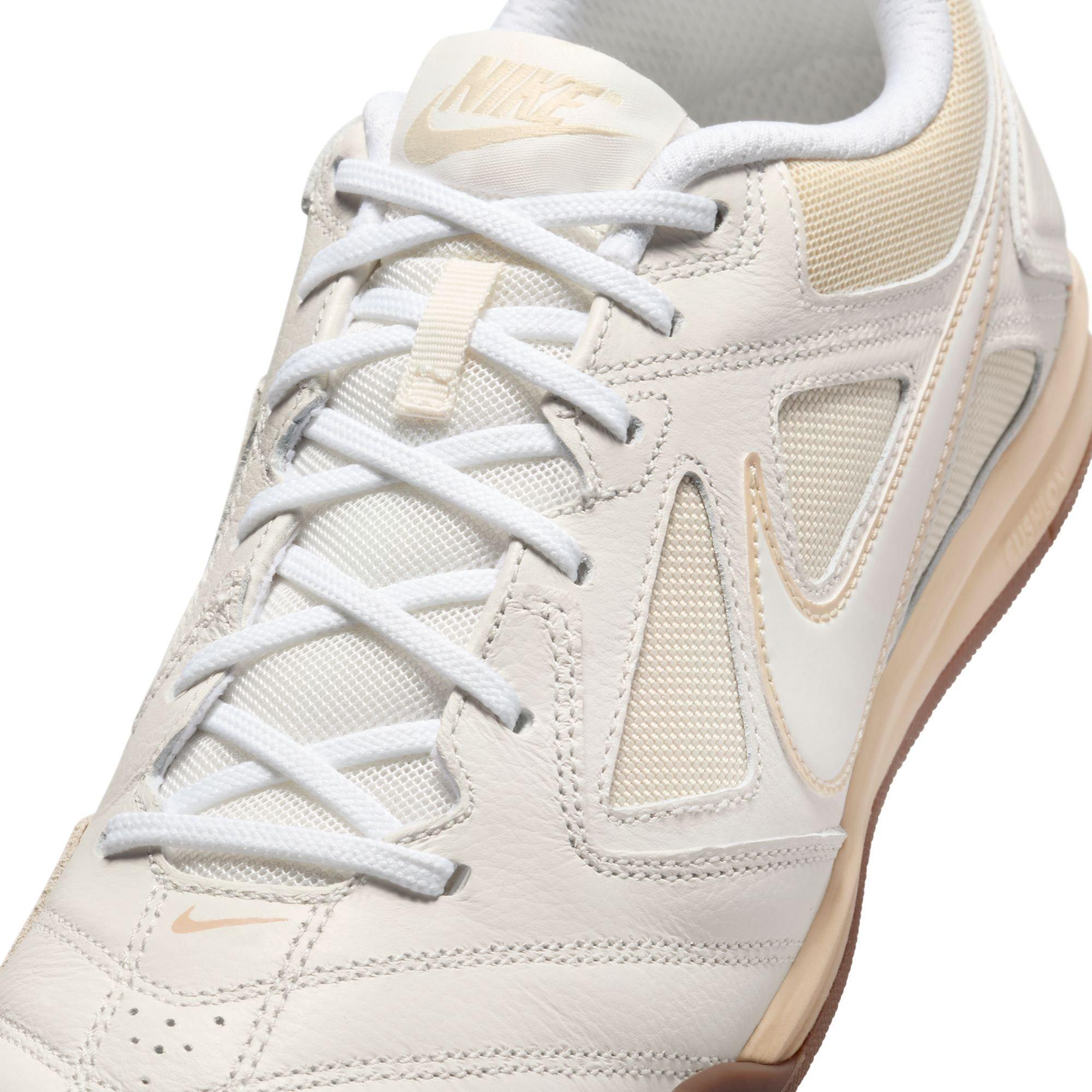 Nike Gato "Sail/Lt Khaki/White/Gum Dark Brown" Men's Shoe - WHITE Thumbnail View 9