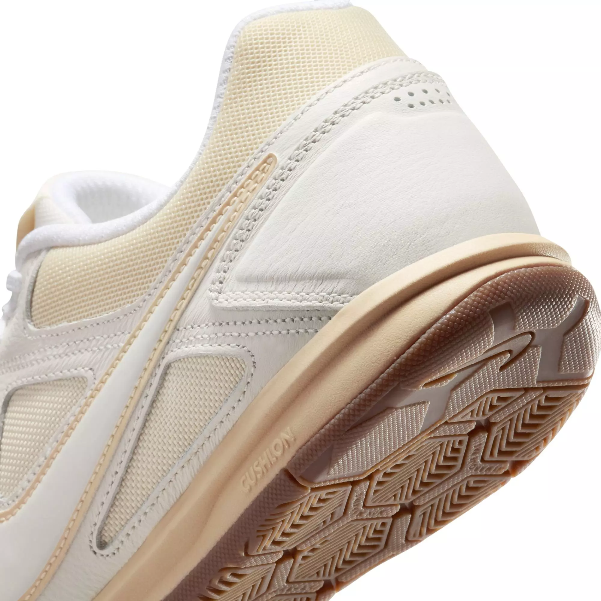 Nike Gato "Sail/Lt Khaki/White/Gum Dark Brown" Men's Shoe - WHITE