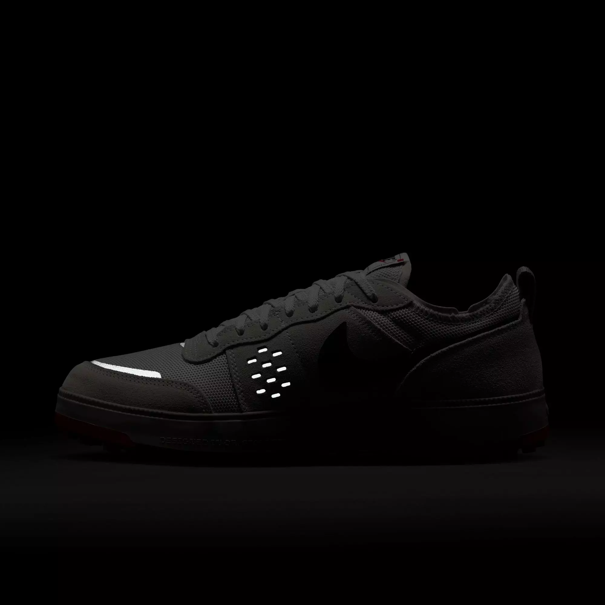 Nike C1TY "College Grey" Men's Shoe - COLLEGE GREY/BLACK/FIRE RED