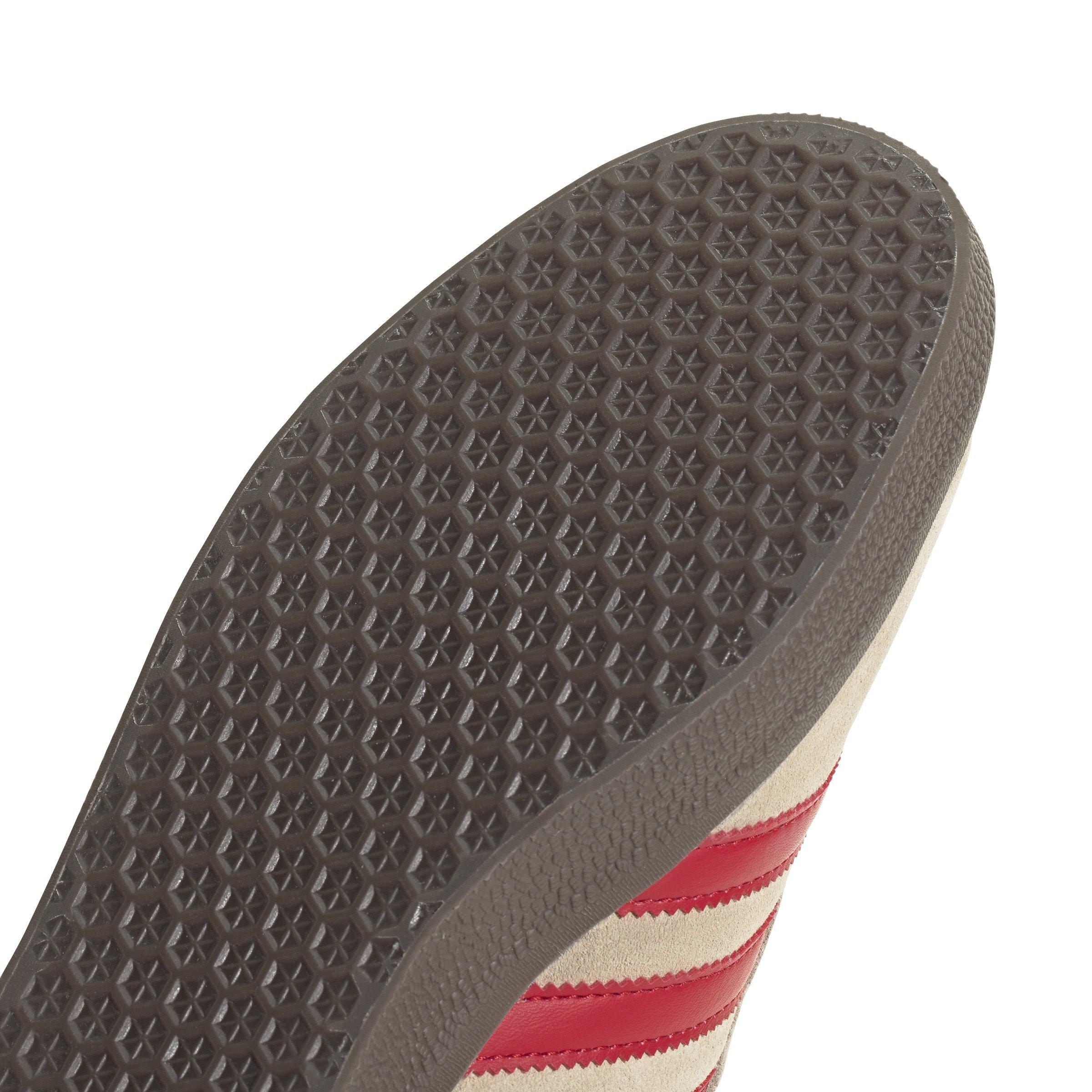 adidas Originals Gazelle "Sand Strata/Better Scarlet/Ftwr White" Men's Shoe - RED/WHITE Thumbnail View 4