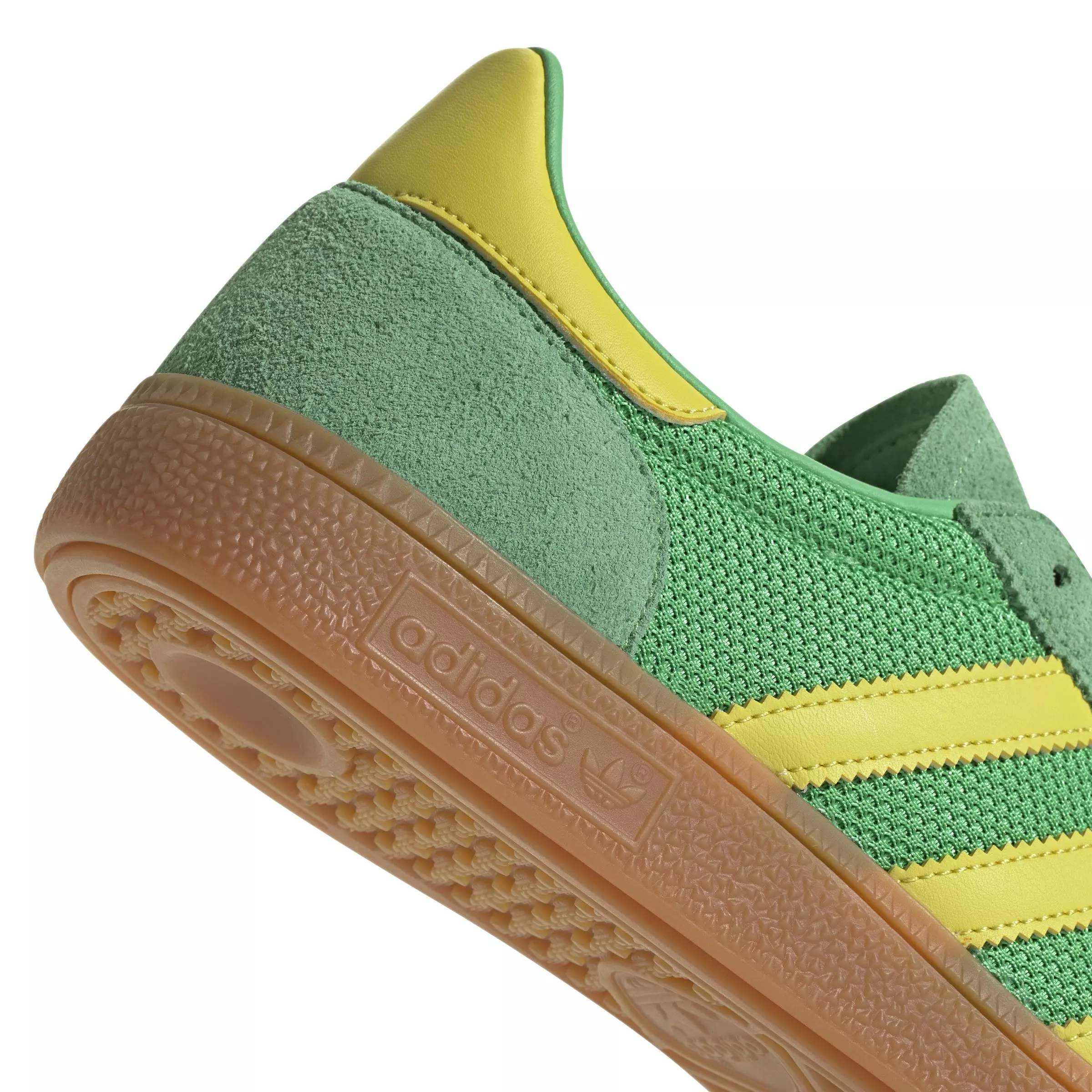 adidas Originals Handball Spezial "Energy Green/Pure Sulfur/Gum" Men's Shoe - GREEN