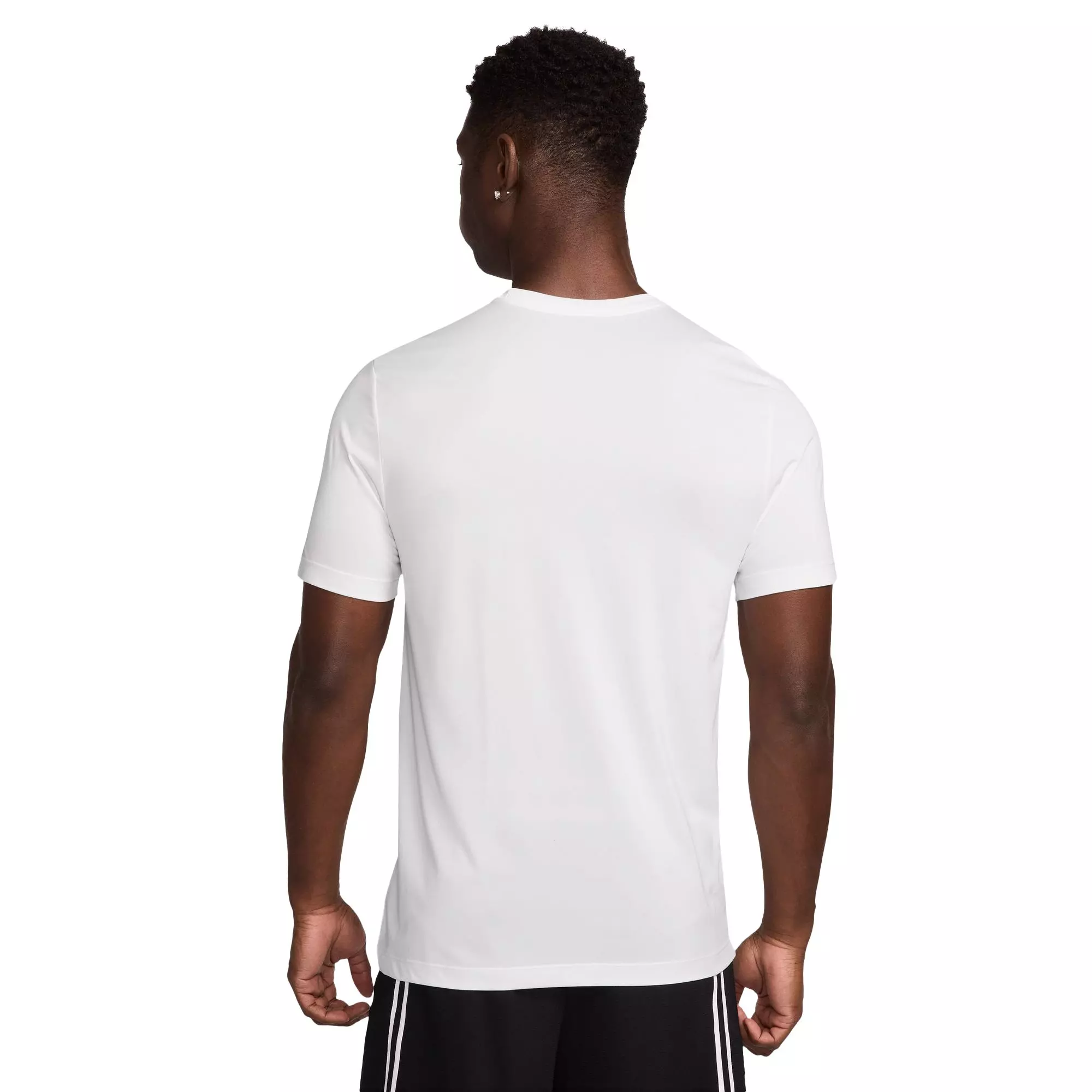 Nike Men's Dri-FIT Basketball Tee - White - WHITE