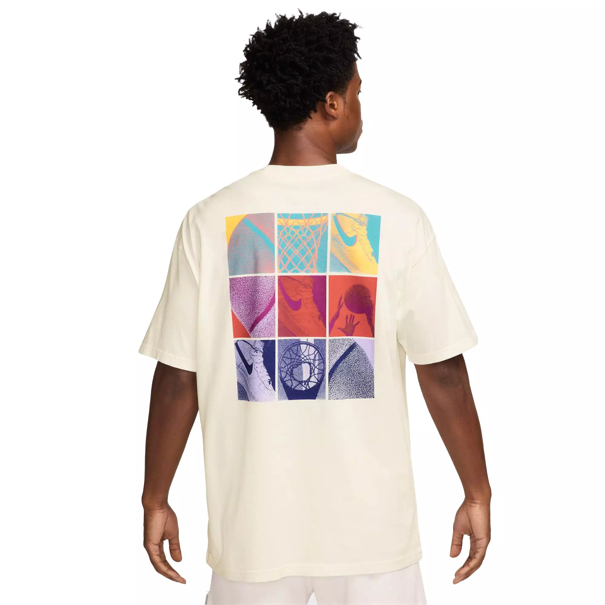 Nike Men's Max90 Basketball Tee - Sail - SAIL