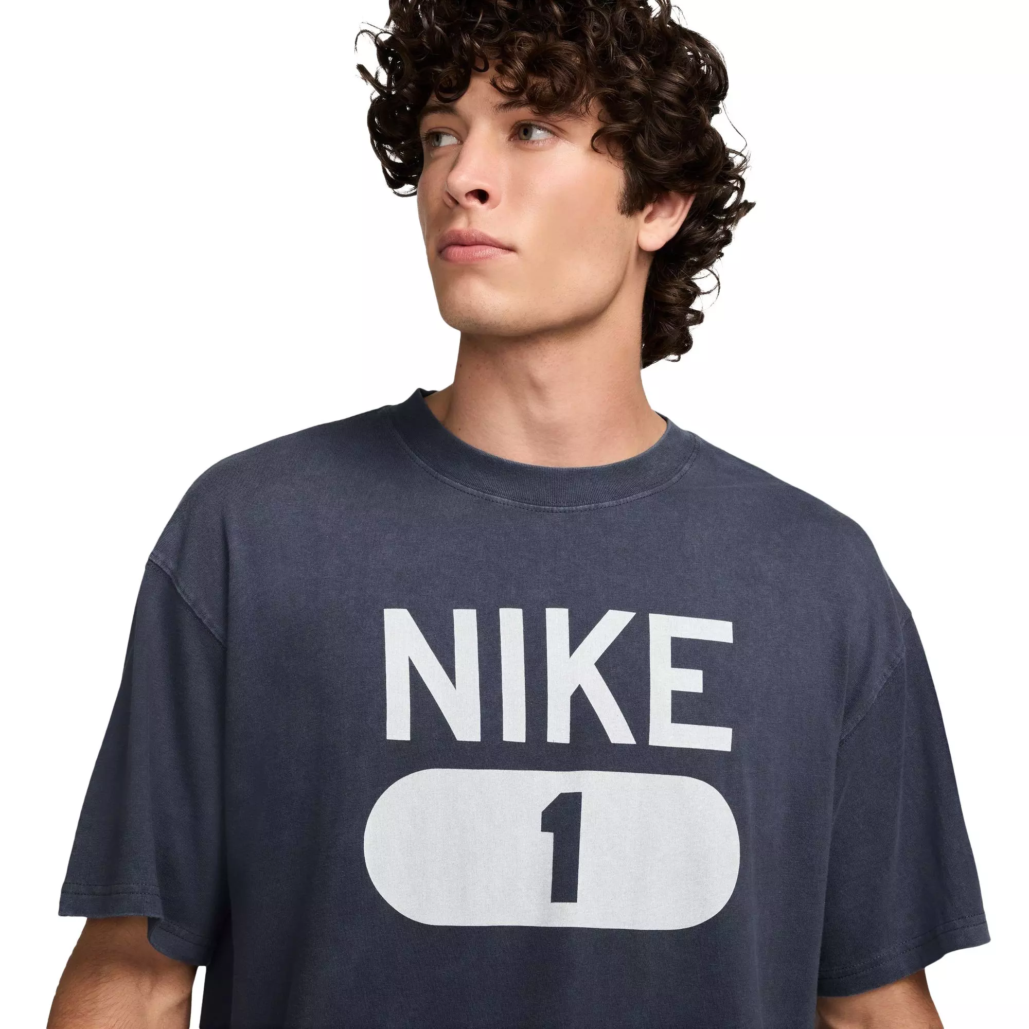 Nike Men's Fitness Tee - BLUE