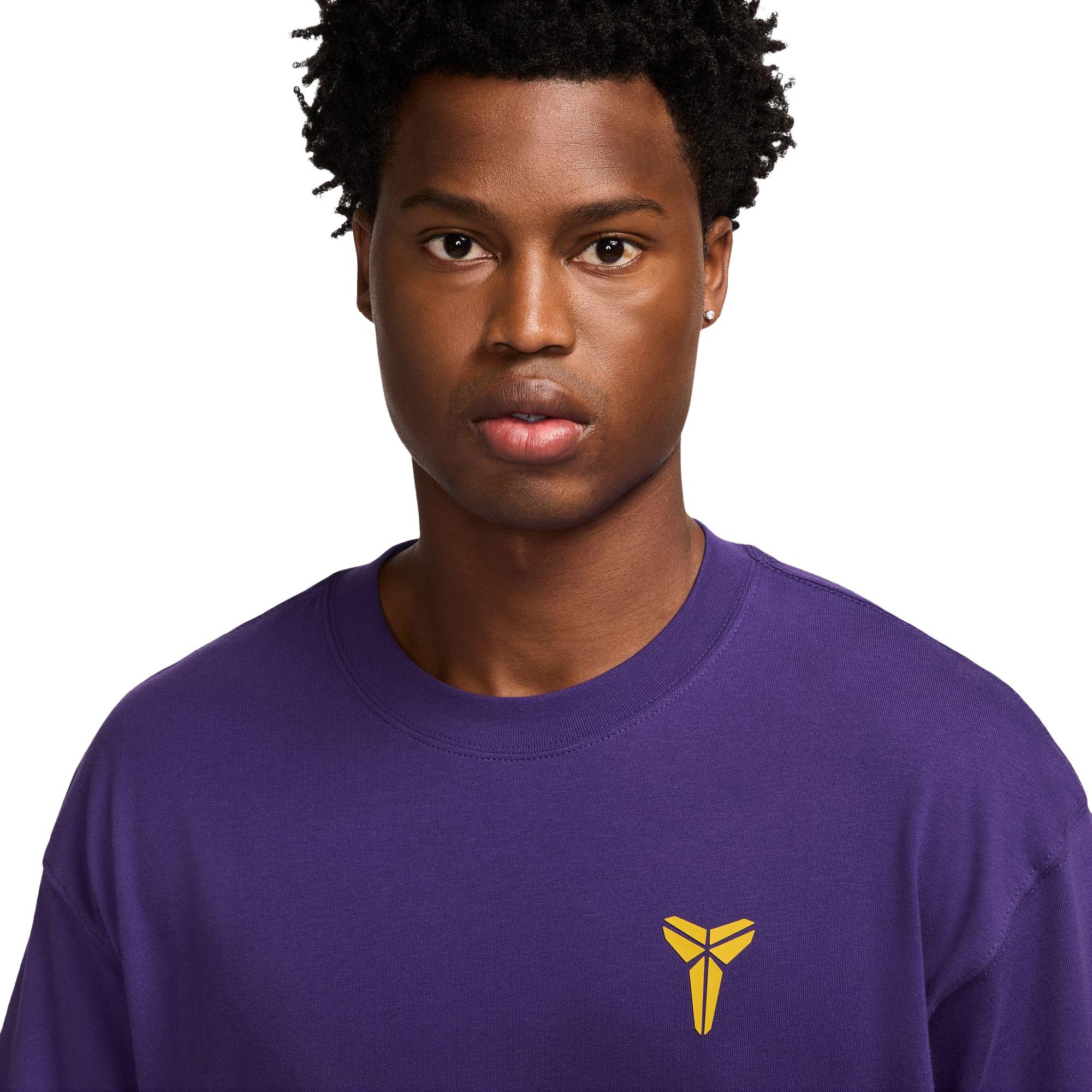 Nike Men's Kobe Basketball Tee - PURPLE Thumbnail View 3