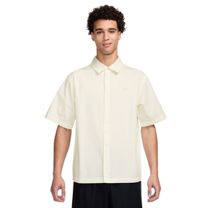 Nike Men's Club Short-Sleeve Button-Up Shirt