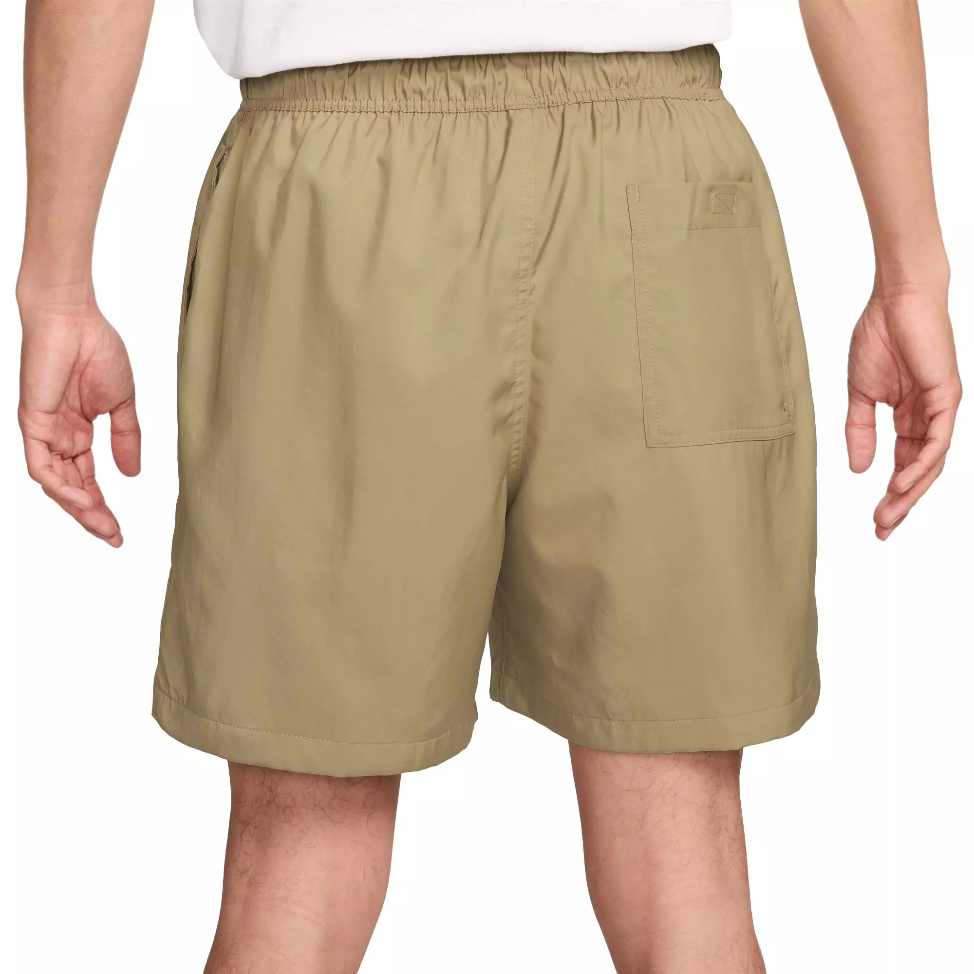 Nike Men's Club Woven Flow Shorts - Beige - BEIGE