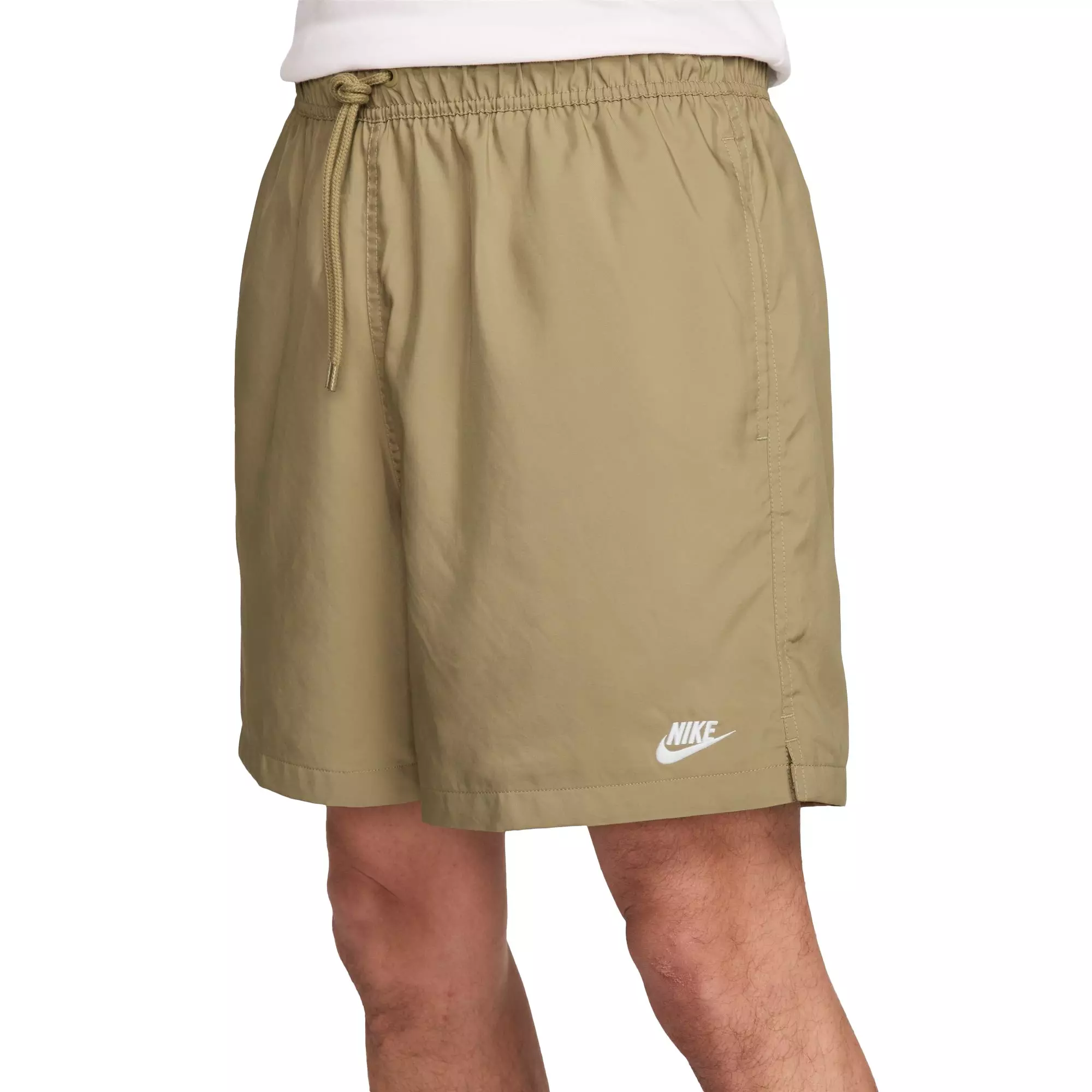 Nike Men's Club Woven Flow Shorts - Beige - BEIGE