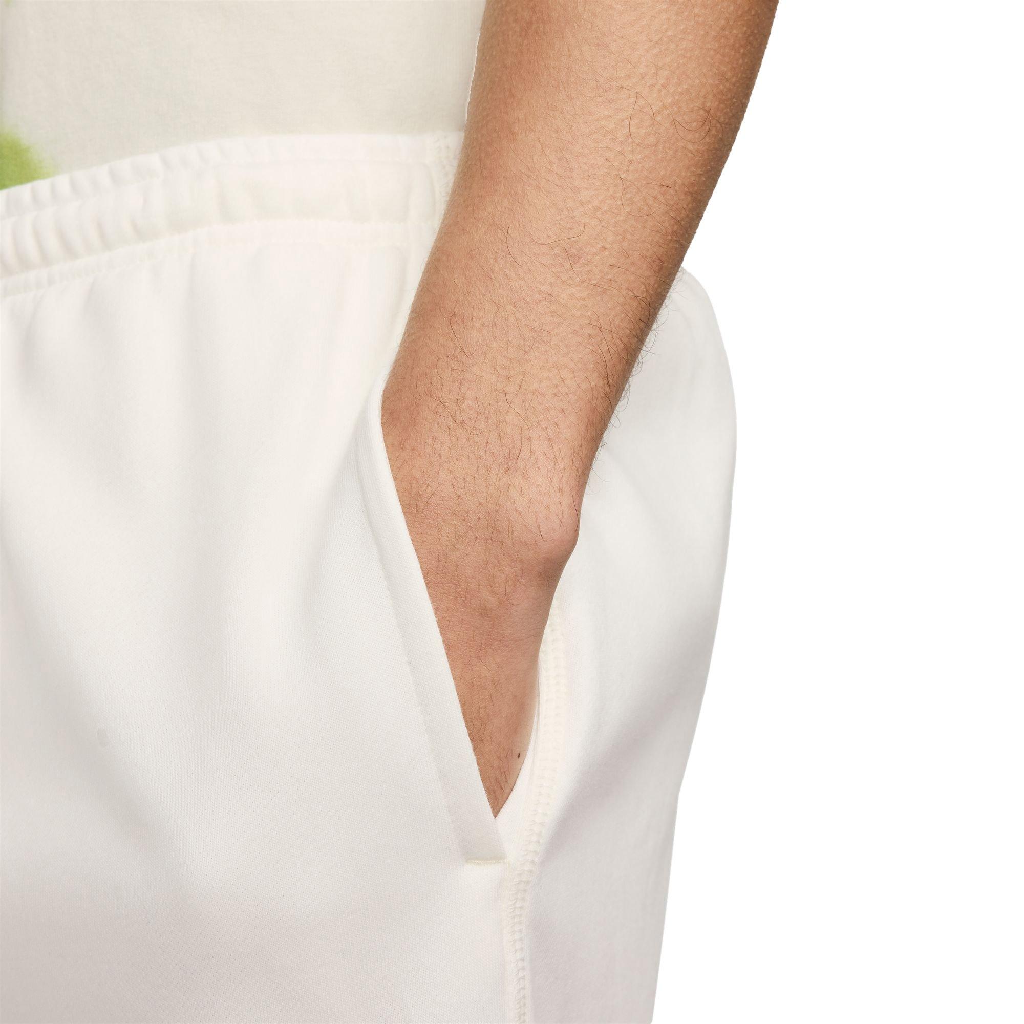 Nike Men's Club French Terry Flow Shorts-Sail - SAIL Thumbnail View 3