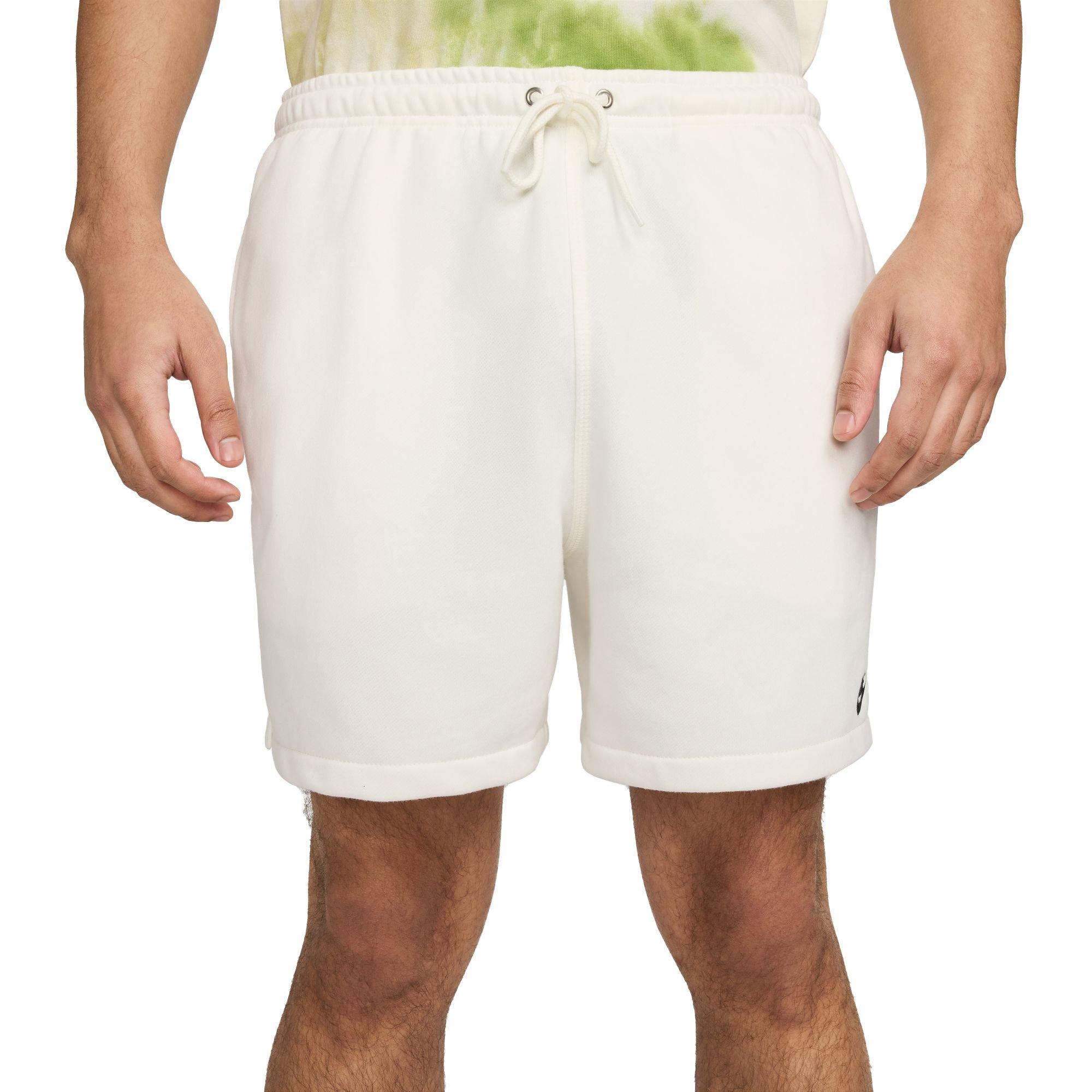 Nike Men's Club French Terry Flow Shorts-Sail