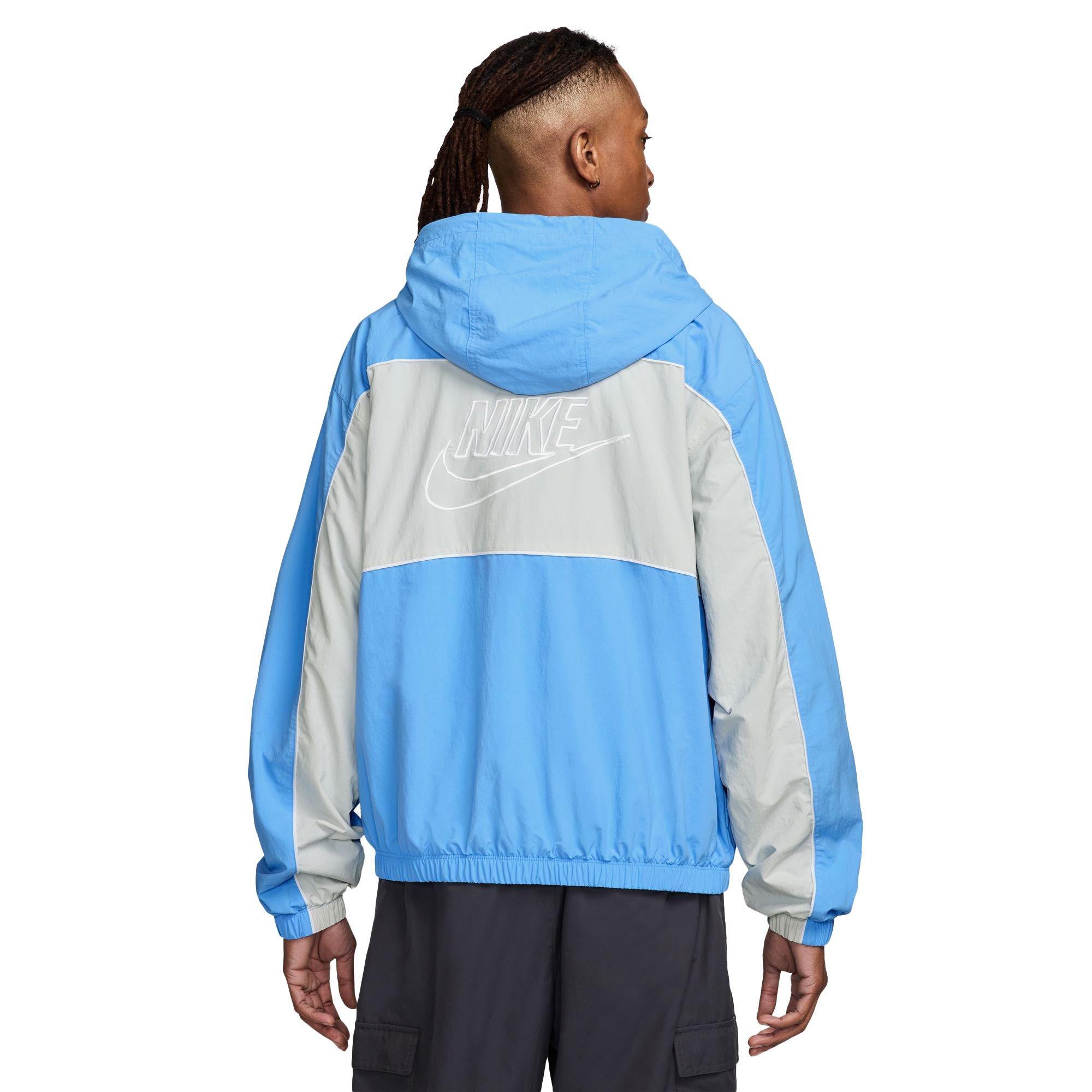 Nike Men's Club Athlete Hooded Jacket - BLUE Thumbnail View 2