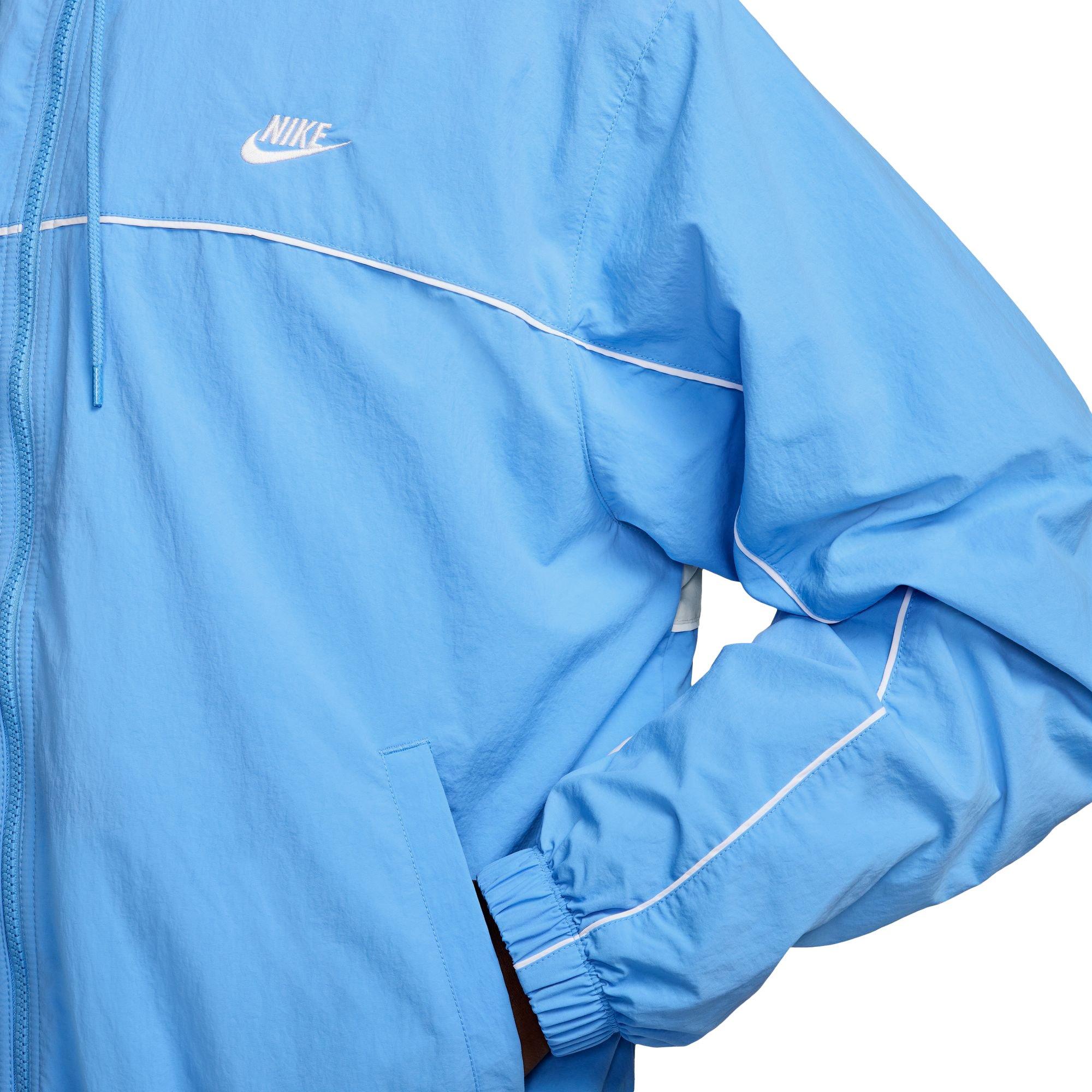 Nike Men's Club Athlete Hooded Jacket - BLUE Thumbnail View 3