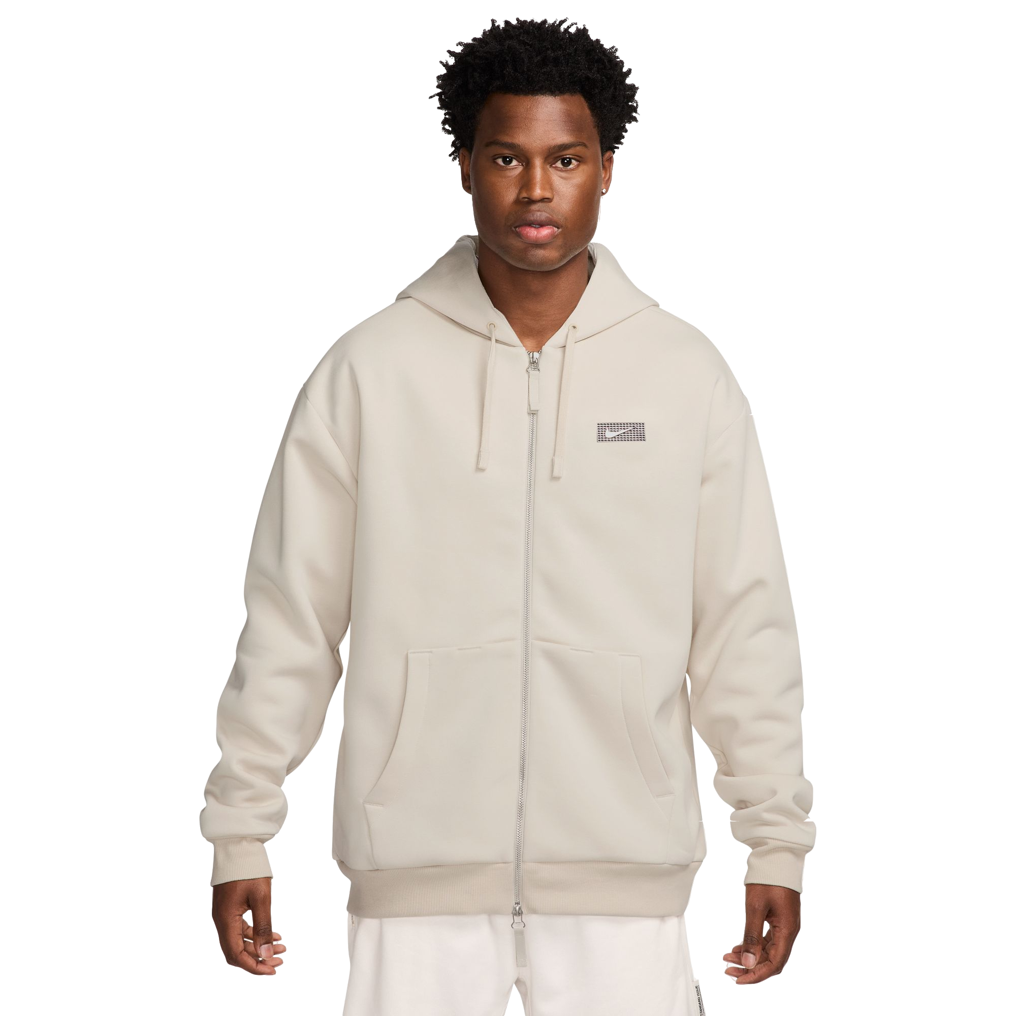 Nike Men's Devin Booker Therma-FIT Full-Zip Jacket - BROWN Thumbnail View 1