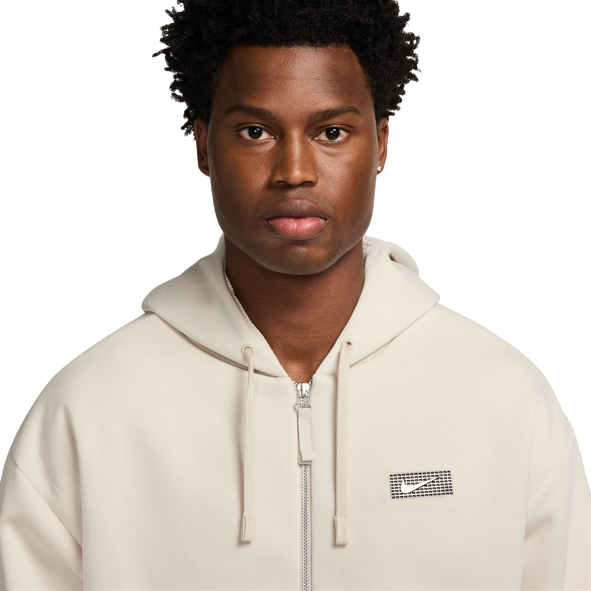 Nike Men's Devin Booker Therma-FIT Full-Zip Jacket - BROWN Thumbnail View 3