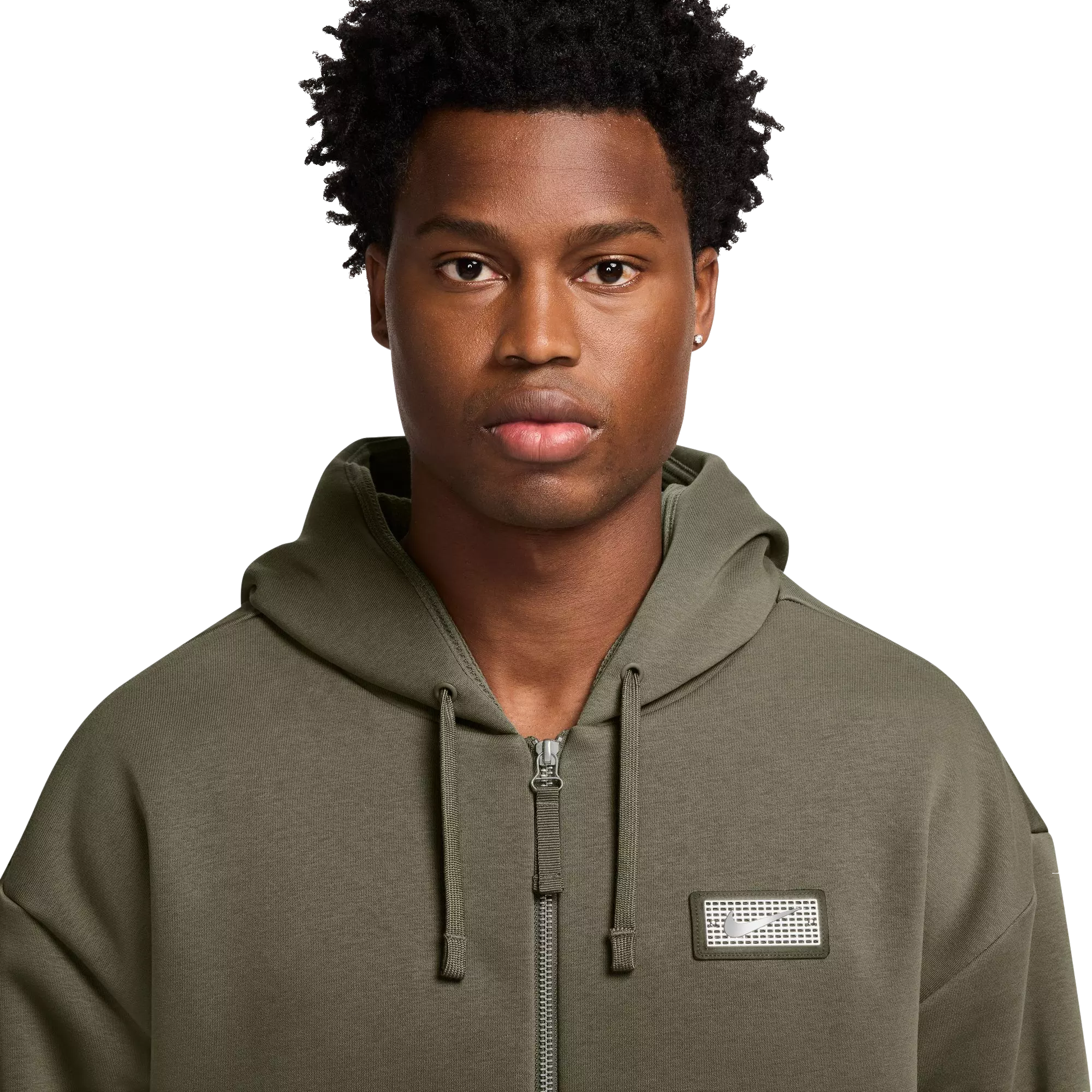 Nike Men's Devin Booker Therma-FIT Full-Zip Jacket-Green - GREEN