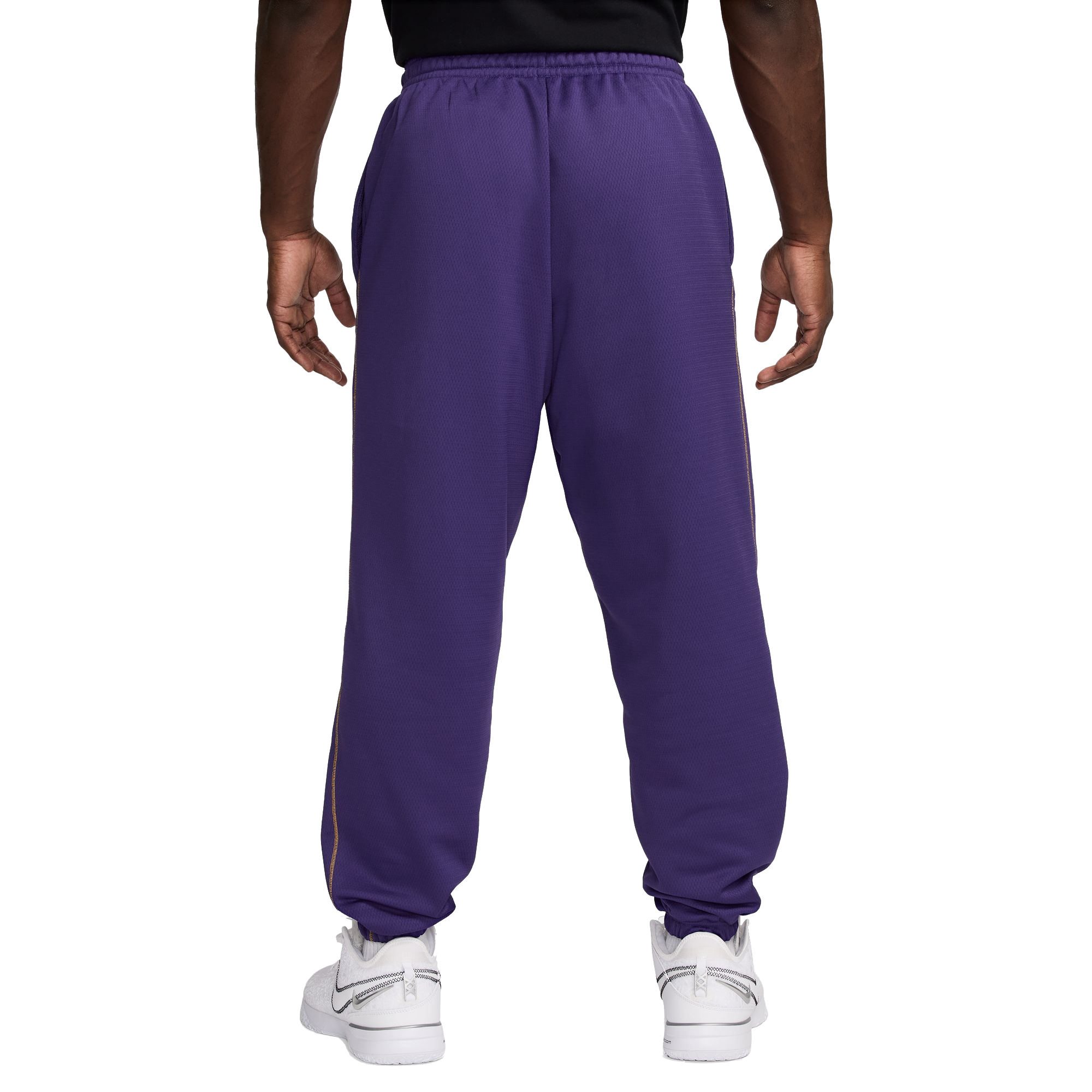 Nike Men's Kobe Therma-FIT Basketball Pants - PURPLE Thumbnail View 2