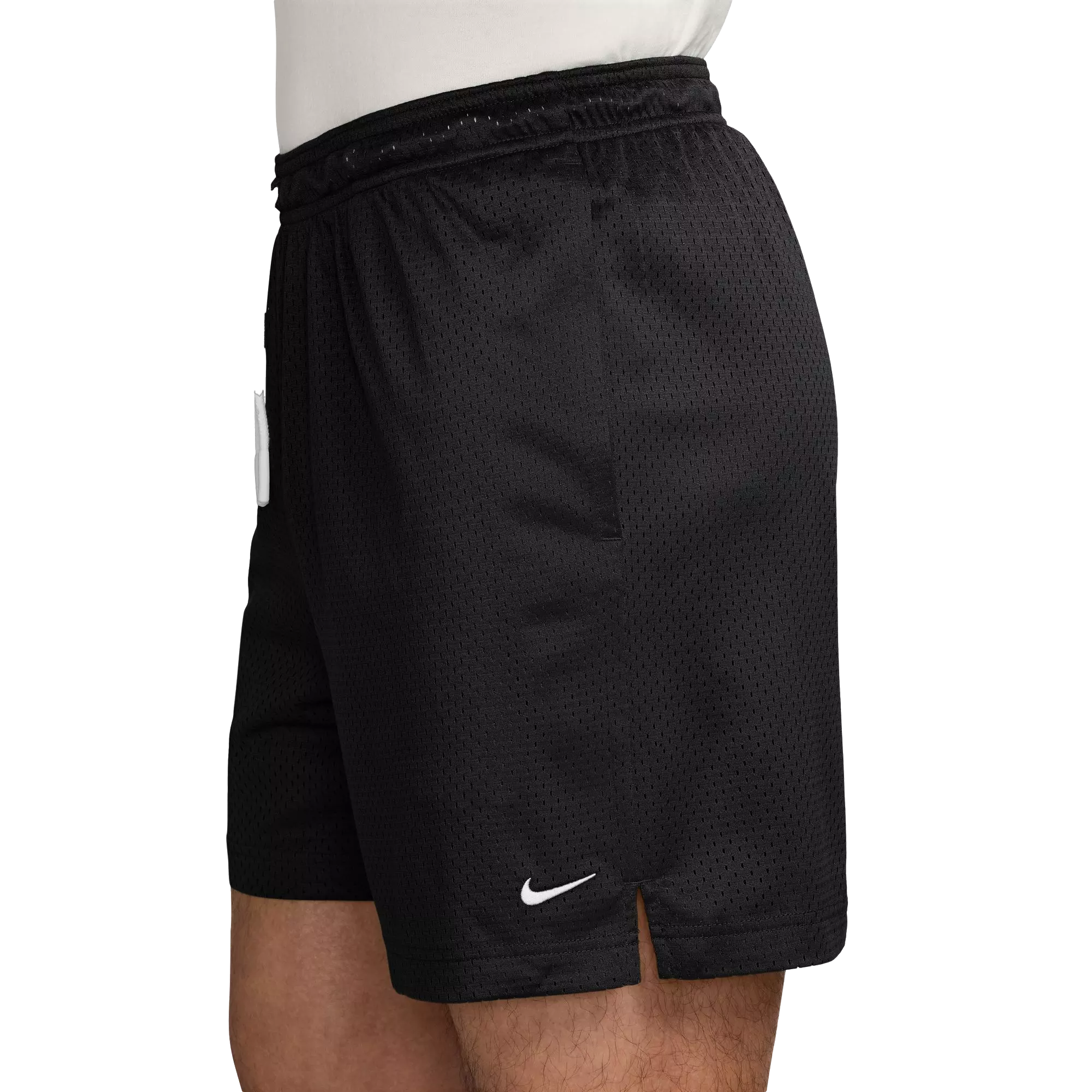 Nike Men's Dri-FIT 5" Mesh Basketball Shorts - Black - BLACK