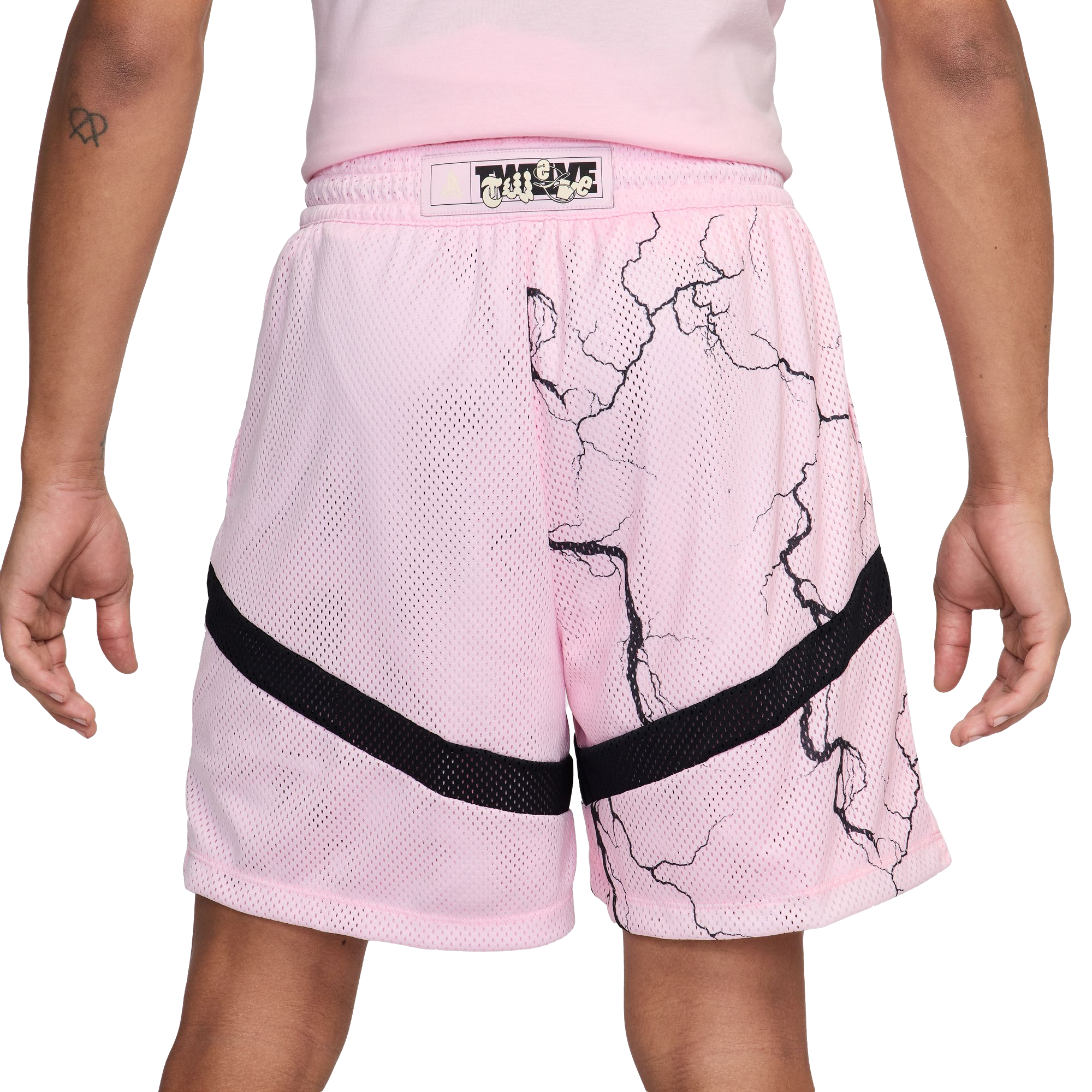 Jordan Men's Ja Icon 6" Dri-FIT Basketball Shorts - PINK Thumbnail View 2