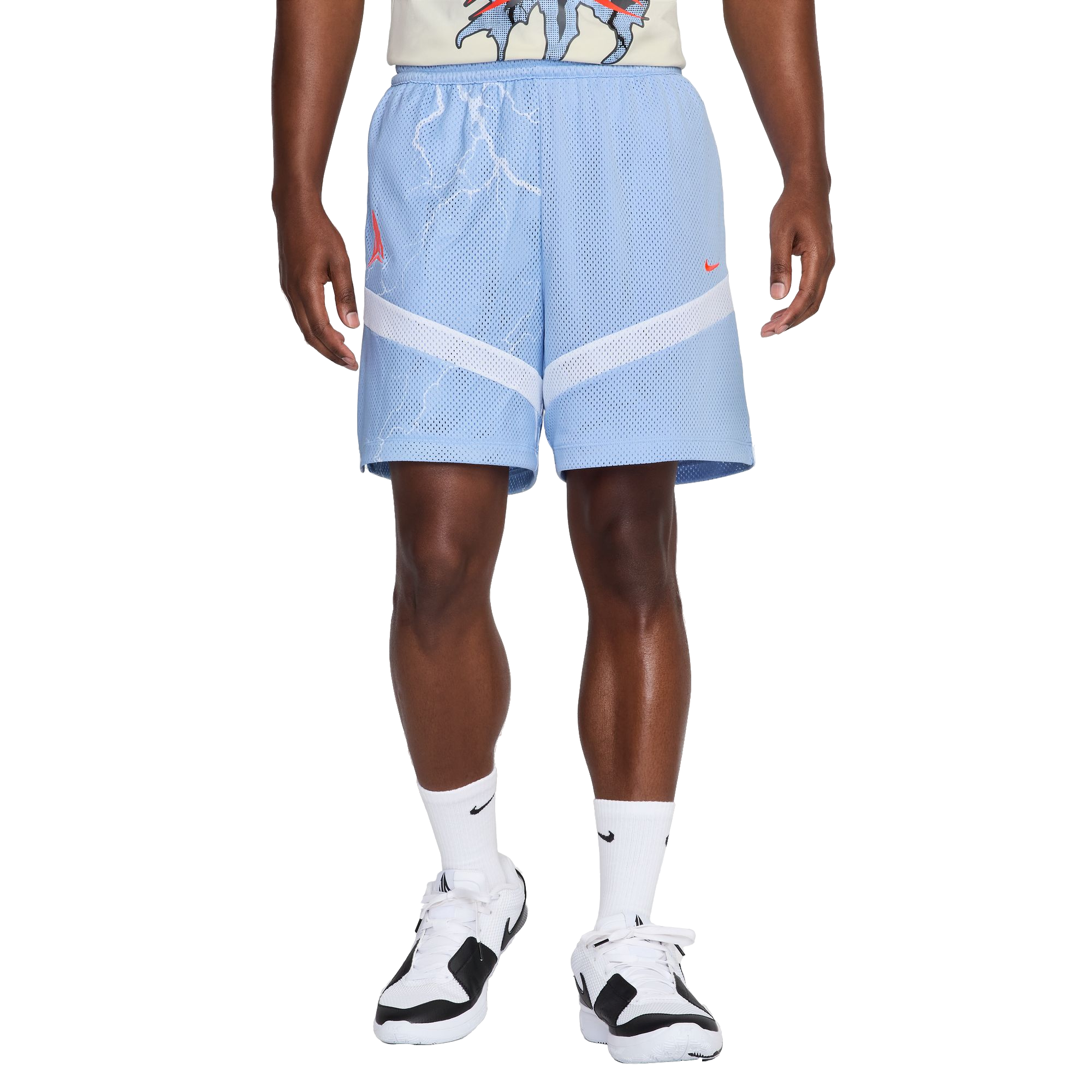 Jordan Men's Ja Icon 6" Dri-FIT Basketball Shorts-Blue - BLUE Thumbnail View 3