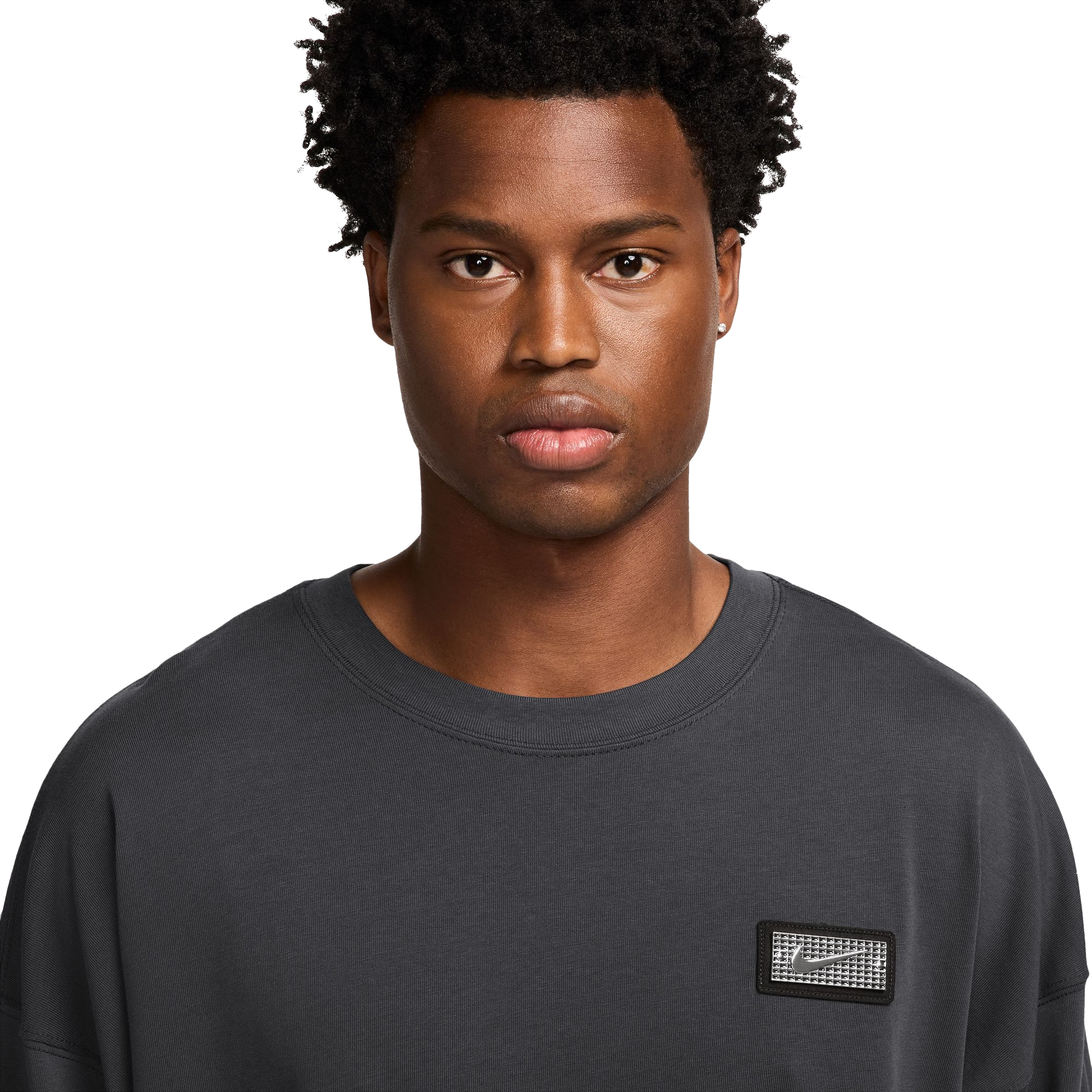 Nike Men's Devin Booker Long-Sleeve Basketball Tee-Black - BLACK Thumbnail View 3