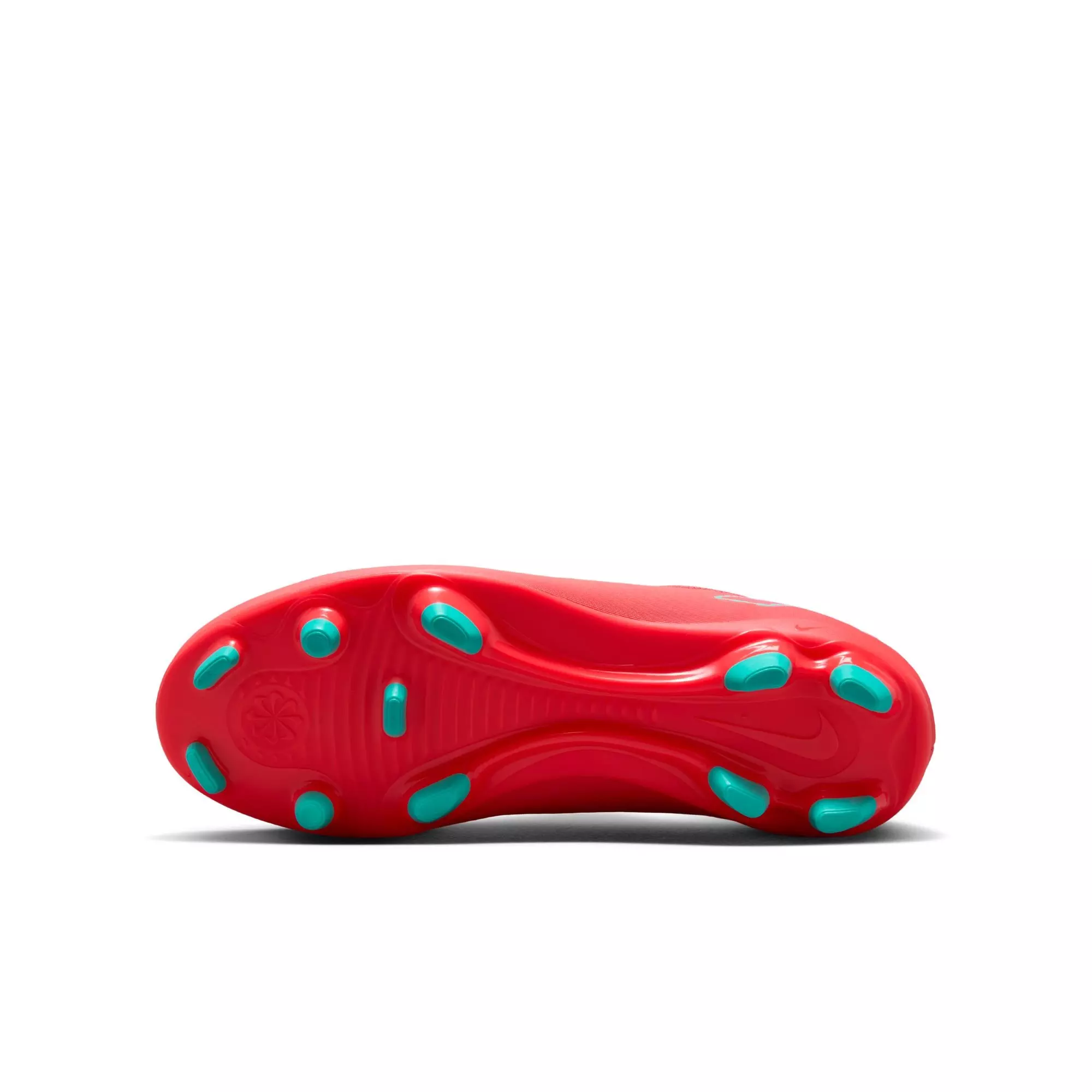 Nike Jr. Mecurial Vapor 16 Club MG "Ember Glow/Aurora Green" Preschool Boys' Soccer Cleat - PINK/GREEN